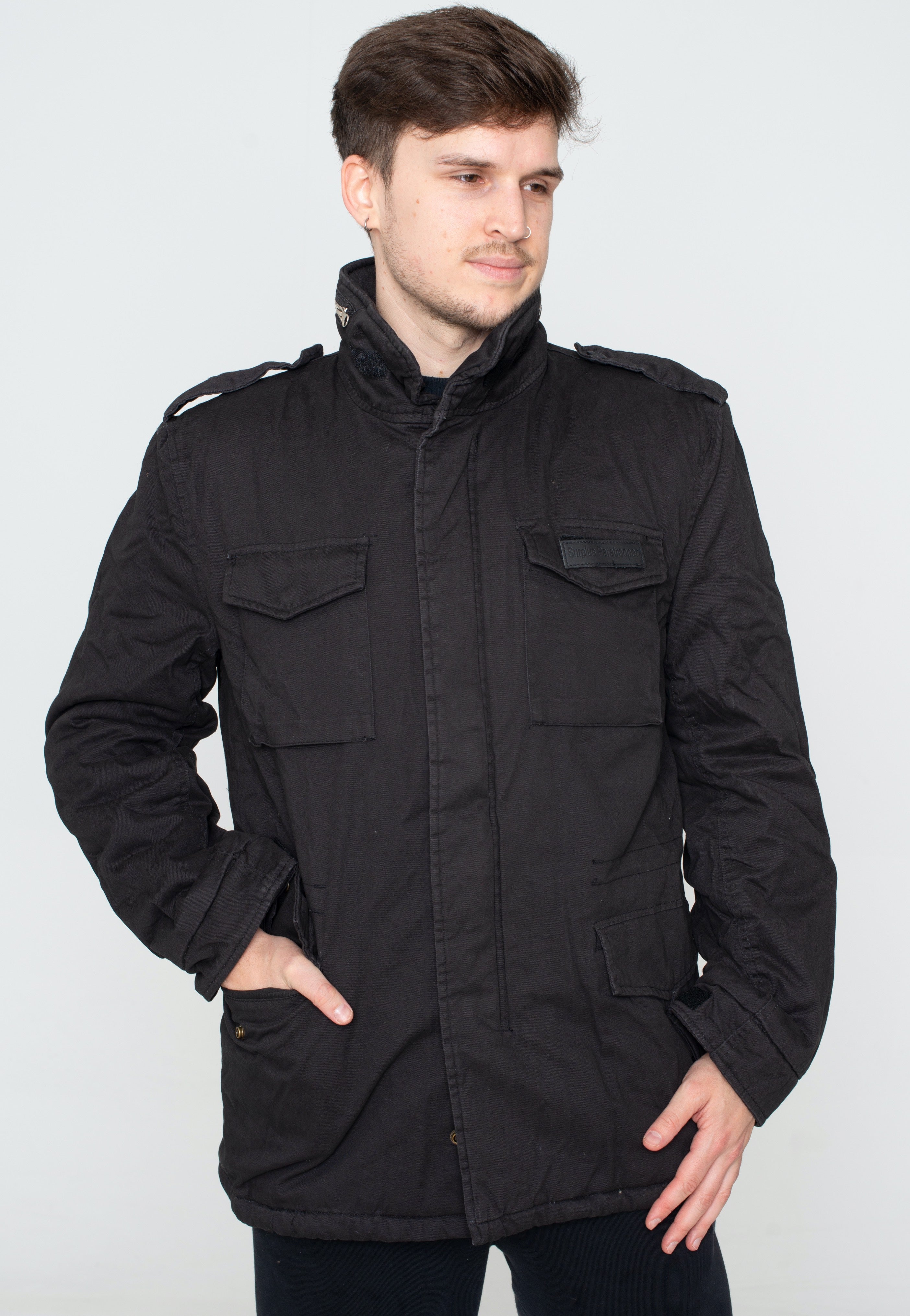 Surplus Paratrooper Black - Jacket | Impericon