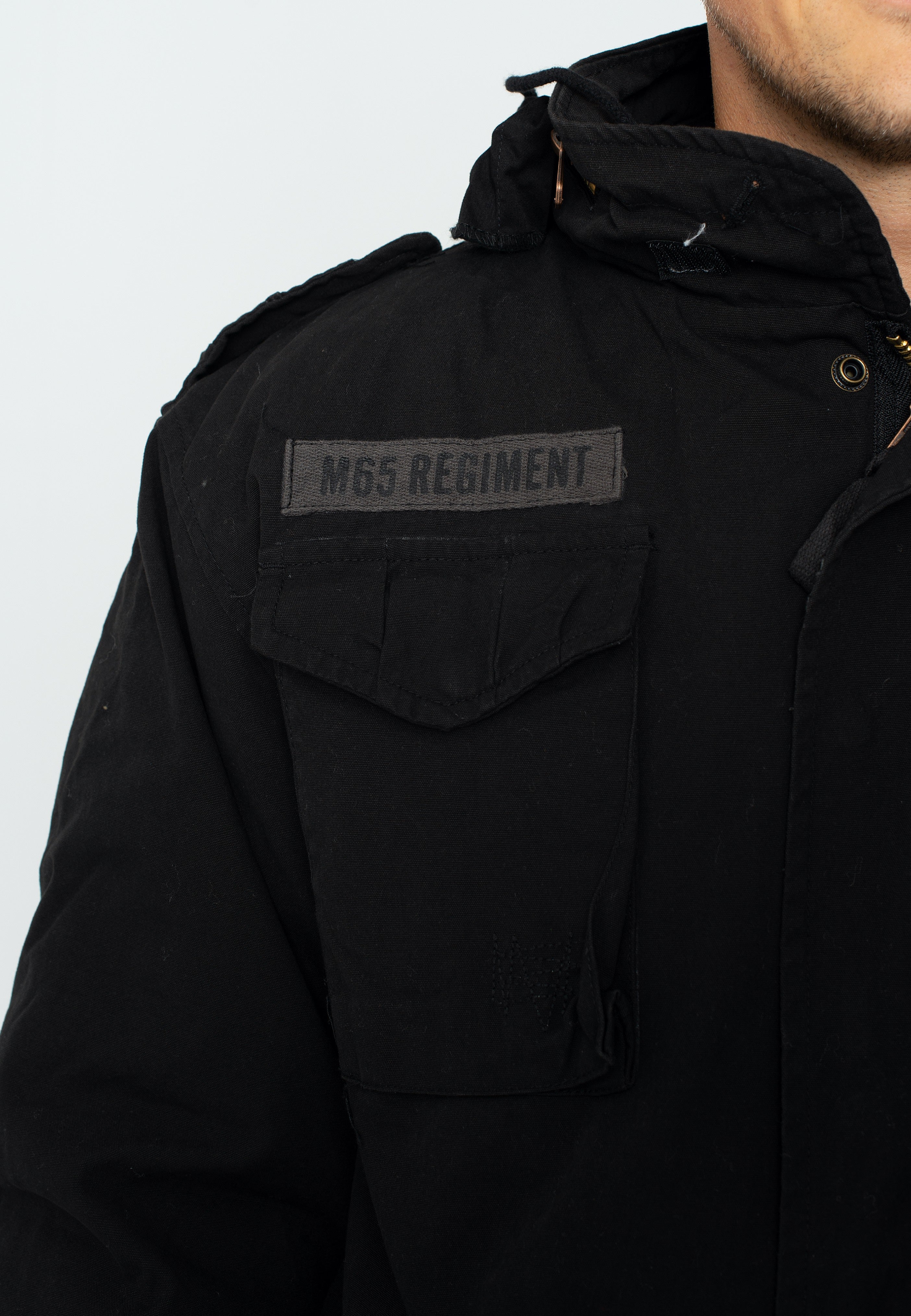 Surplus Regiment M 65 Black - Jacket | Impericon
