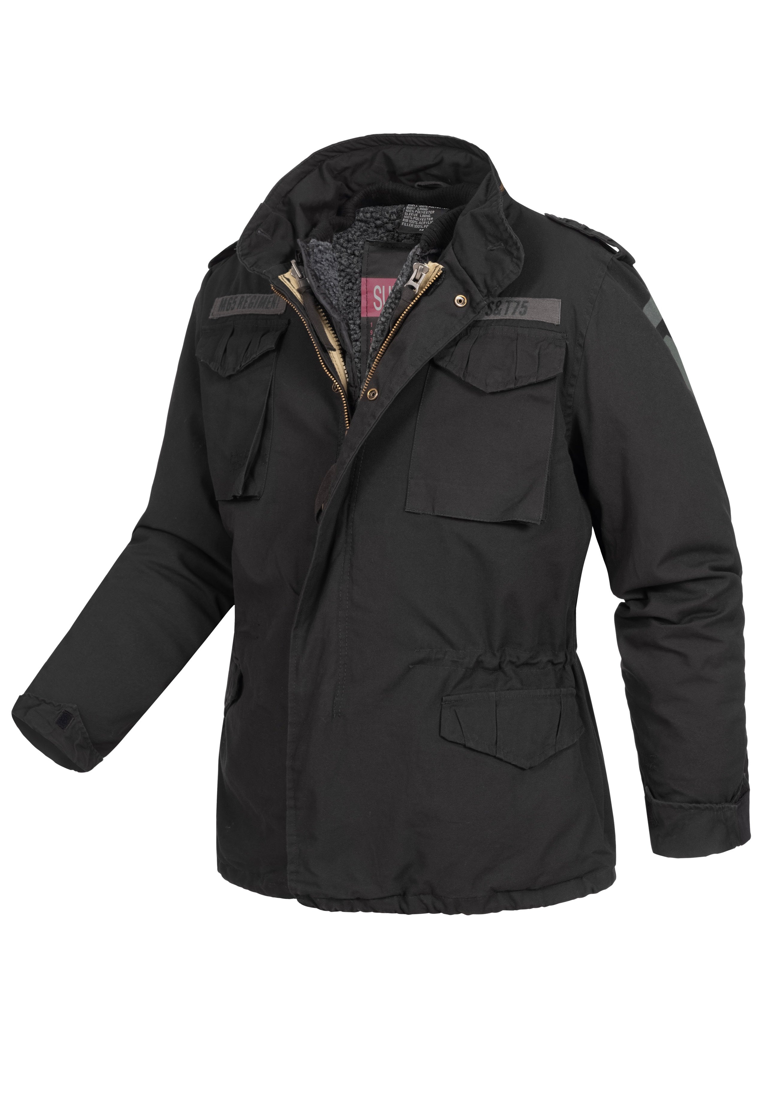 Surplus Regiment M 65 Black - Jacket | Impericon