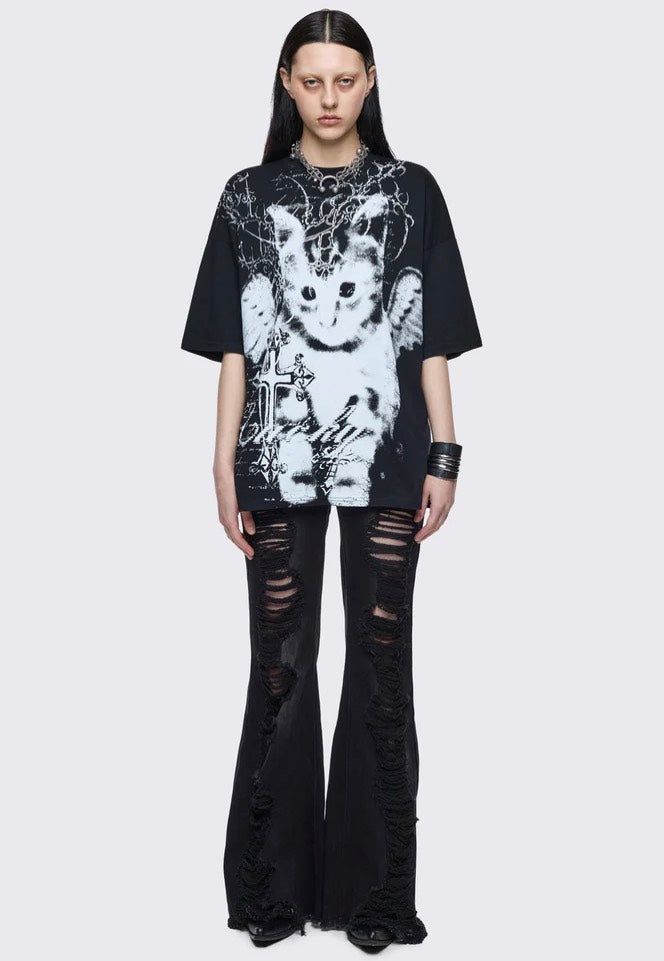 Minga London - Sweet Soul Black - T-Shirt | Women-Image