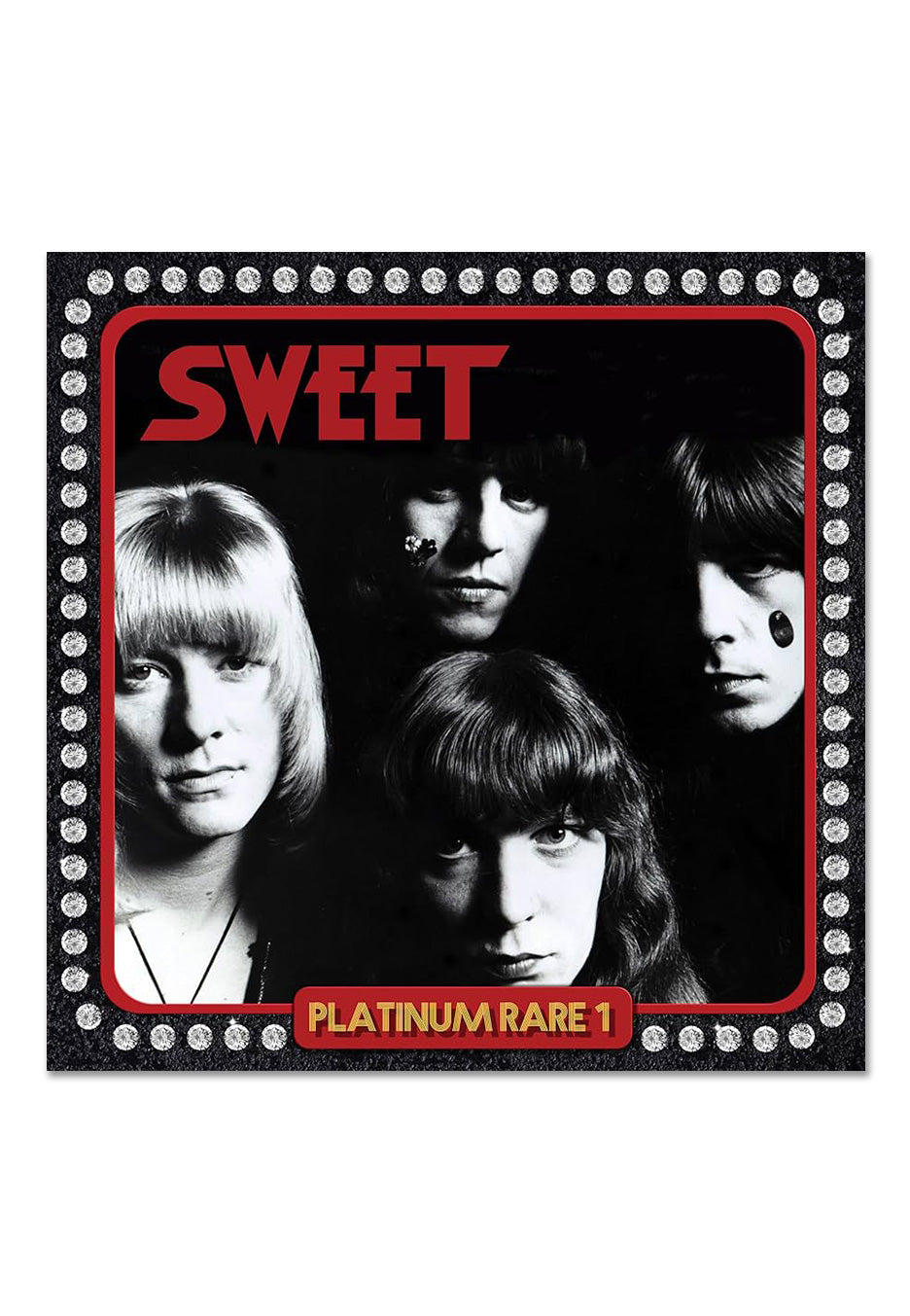 Sweet - Platinum Rare 1 Ltd. Red/Black - Splattered 2 Vinyl | Neutral-Image