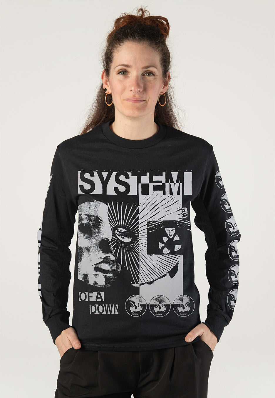 System Of A Down - Hypno Hi-Contrast - Longsleeve | Women-Image
