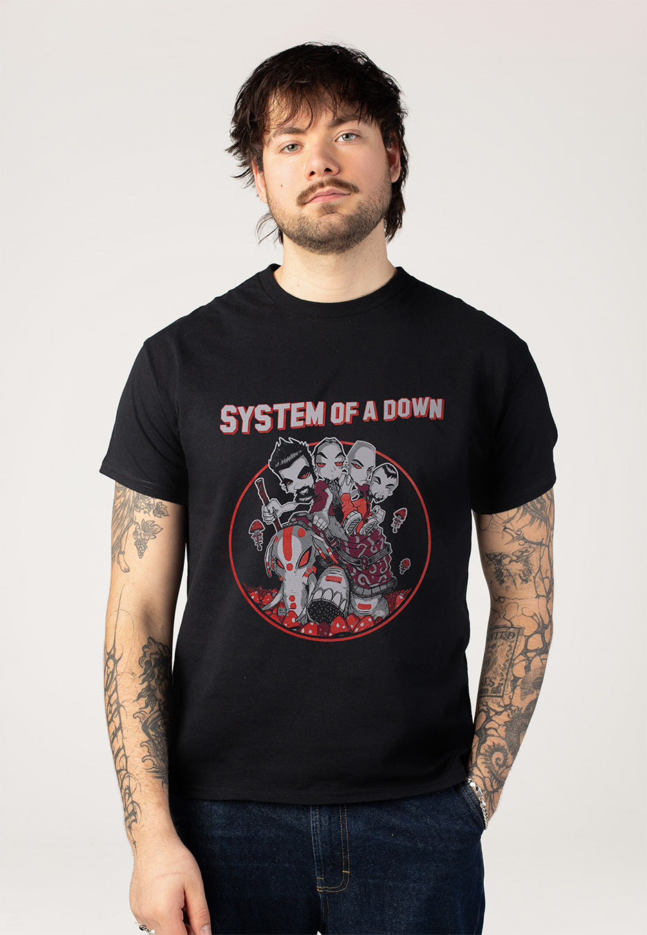 System Of A Down Mushroom People - T-Shirt | Impericon