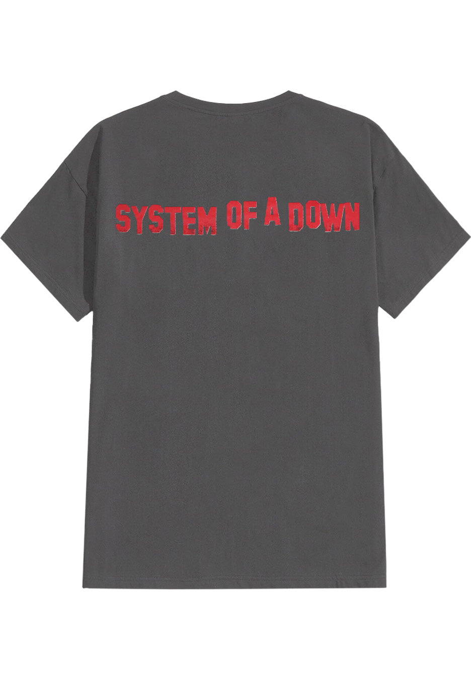 System Of A Down - Toxicity Stack Charcoal - T-Shirt | Neutral-Image