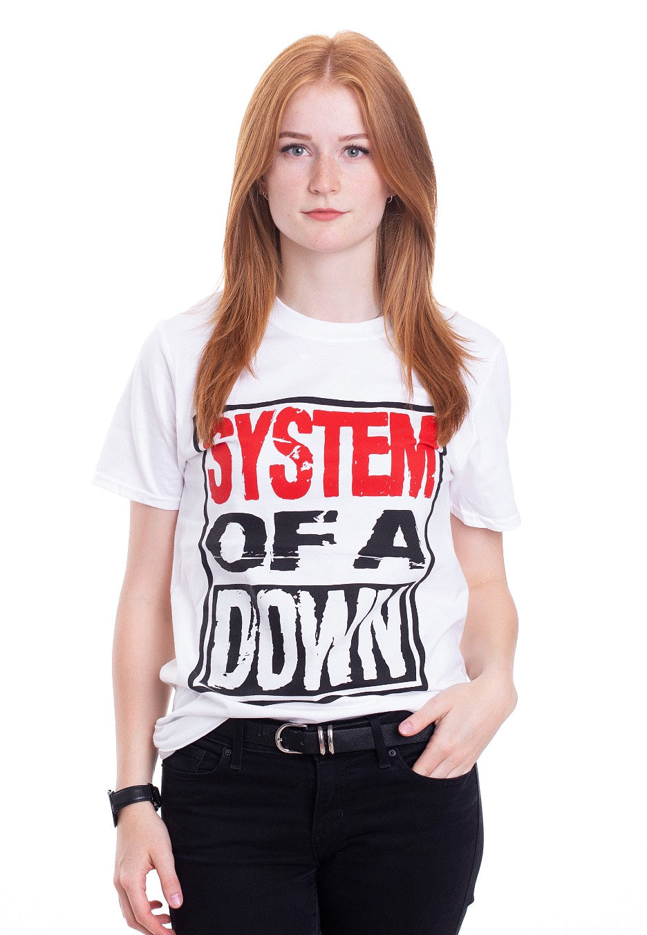 System Of A Down - Triple Stack Box White - T-Shirt | Women-Image