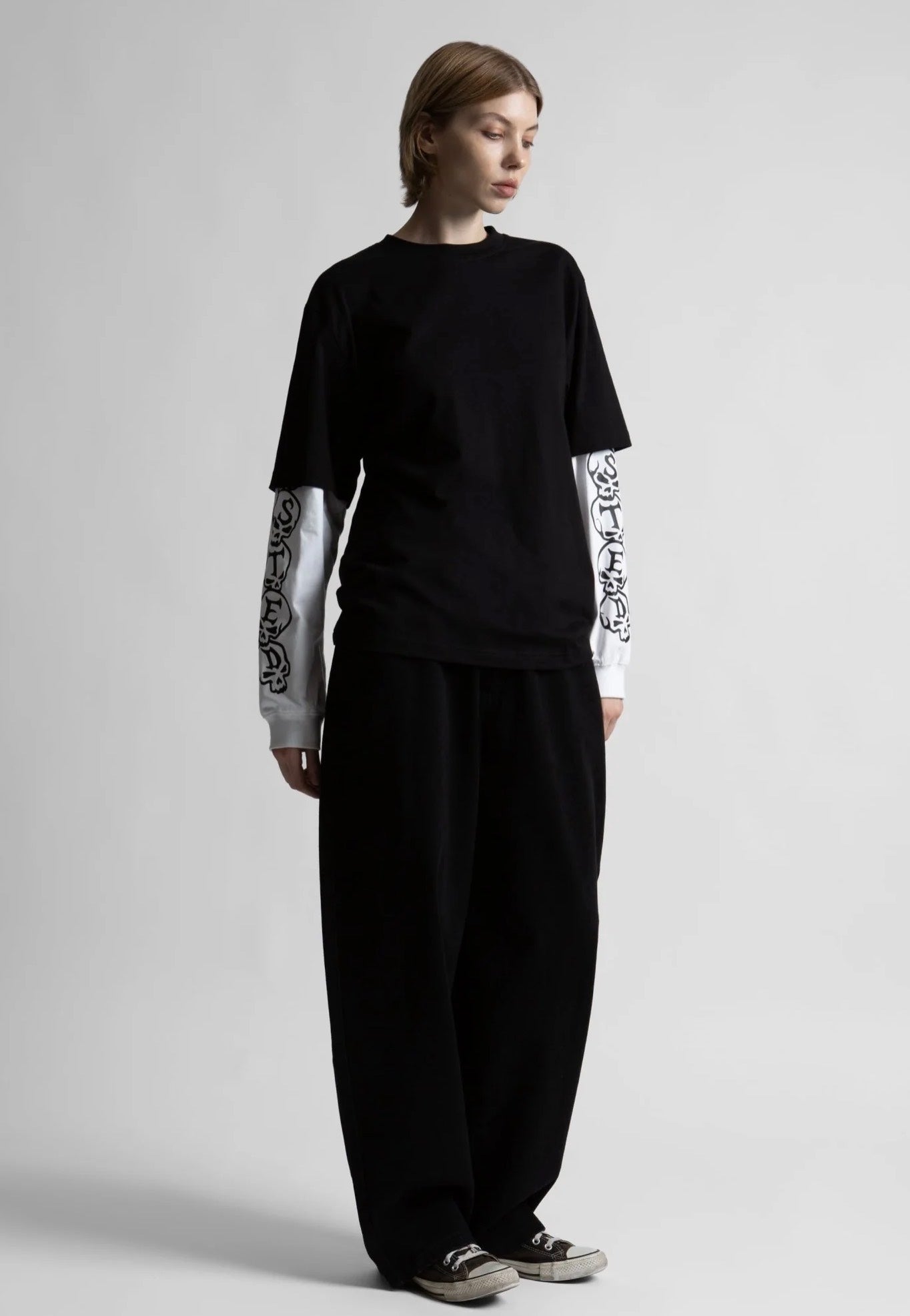 Wasted Paris - Age Bury Black White - Longsleeve | Women-Image