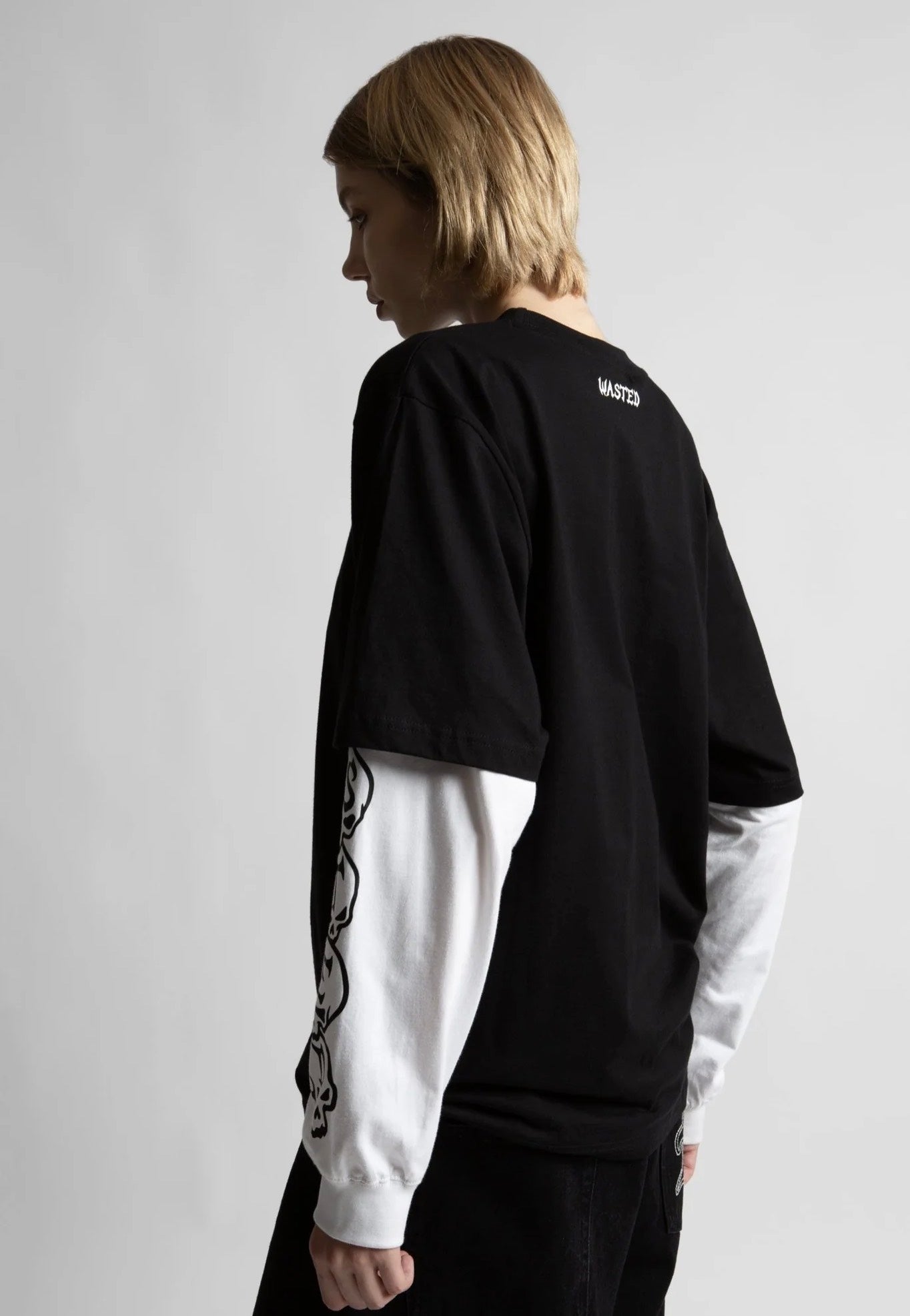 Wasted Paris - Age Bury Black White - Longsleeve | Women-Image