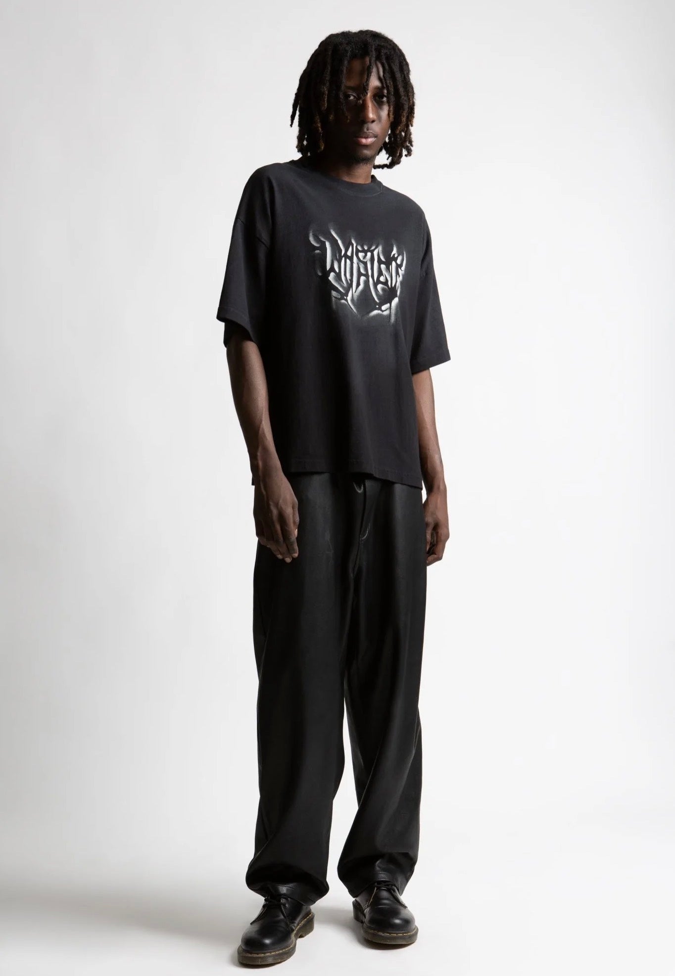 Wasted Paris - Sword Boxy Faded Black - T-Shirt | Men-Image