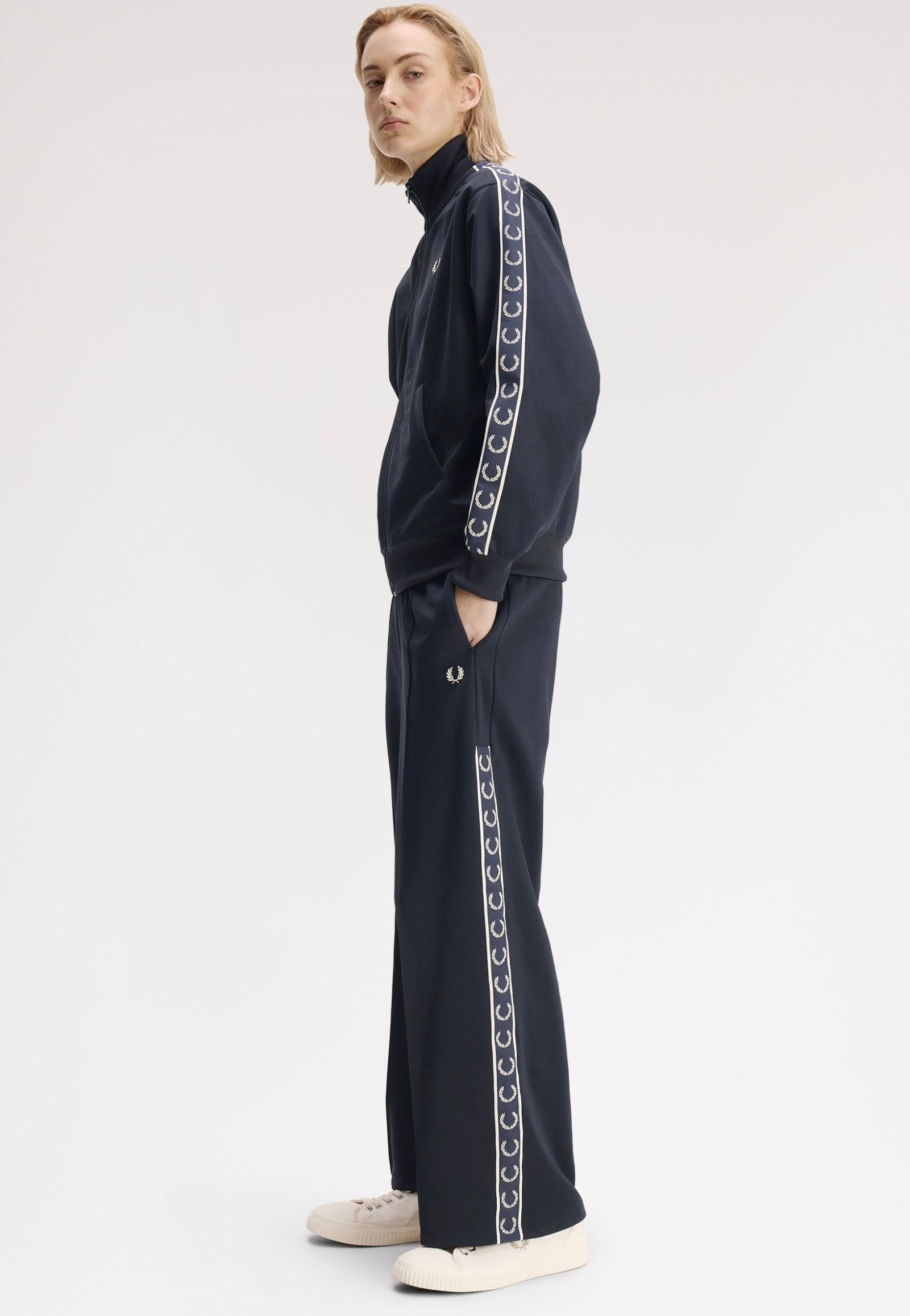Fred Perry - Taped Track Navy - Sweat Pants | Women-Image