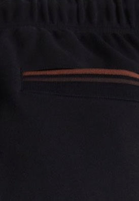Fred Perry - Classic Black/Whisky Brown - Sweat Pants | Men-Image