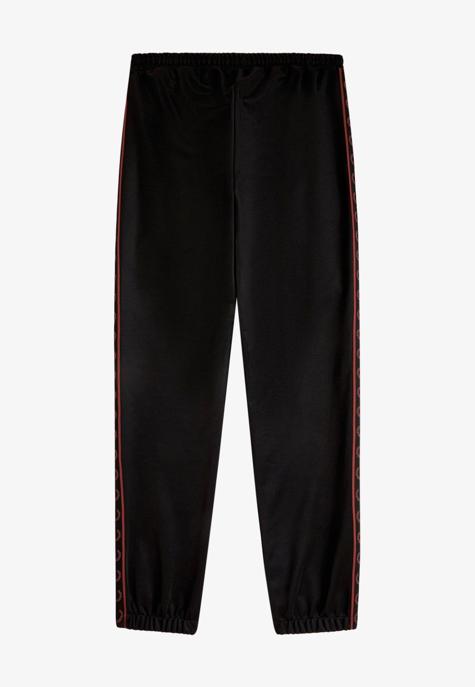 Fred Perry - Contrast Tape Track Black - Sweat Pants | Men-Image