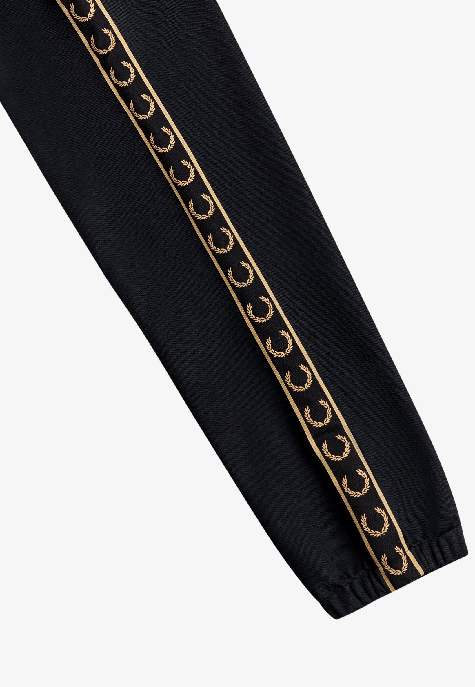 Fred Perry - Contrast Tape Black/Champagne - Sweat Pants | Men-Image