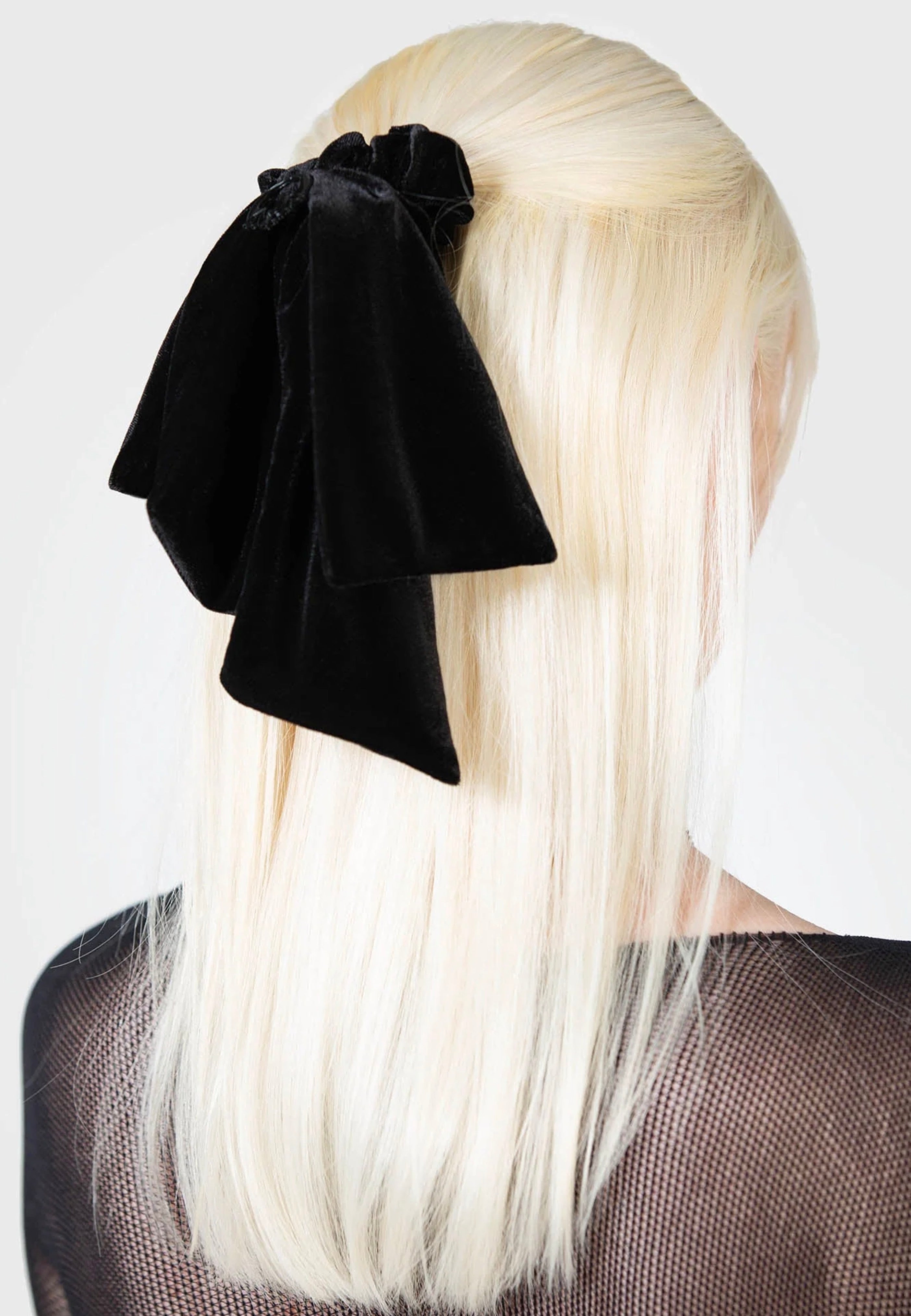 Killstar - Tabinka Black - Hair Bow | Neutral-Image