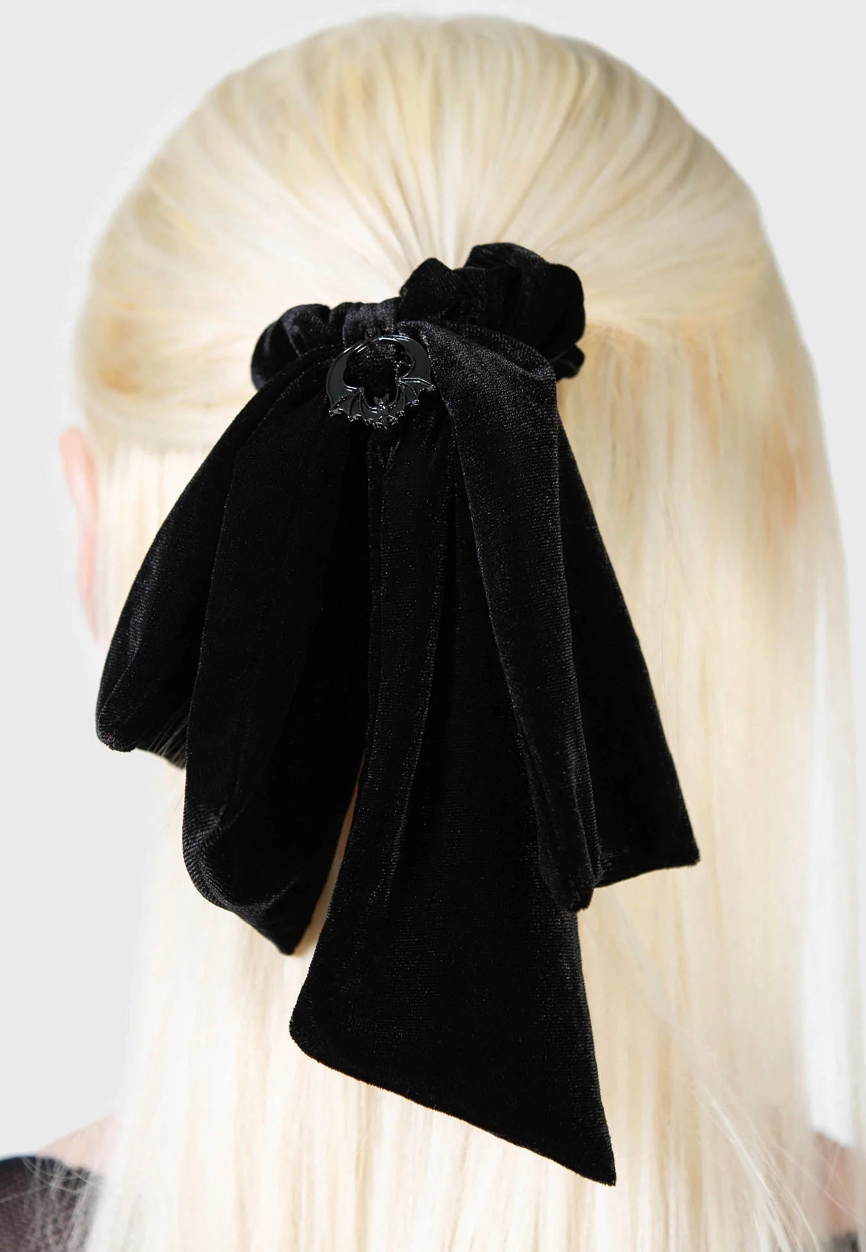 Killstar - Tabinka Black - Hair Bow | Neutral-Image