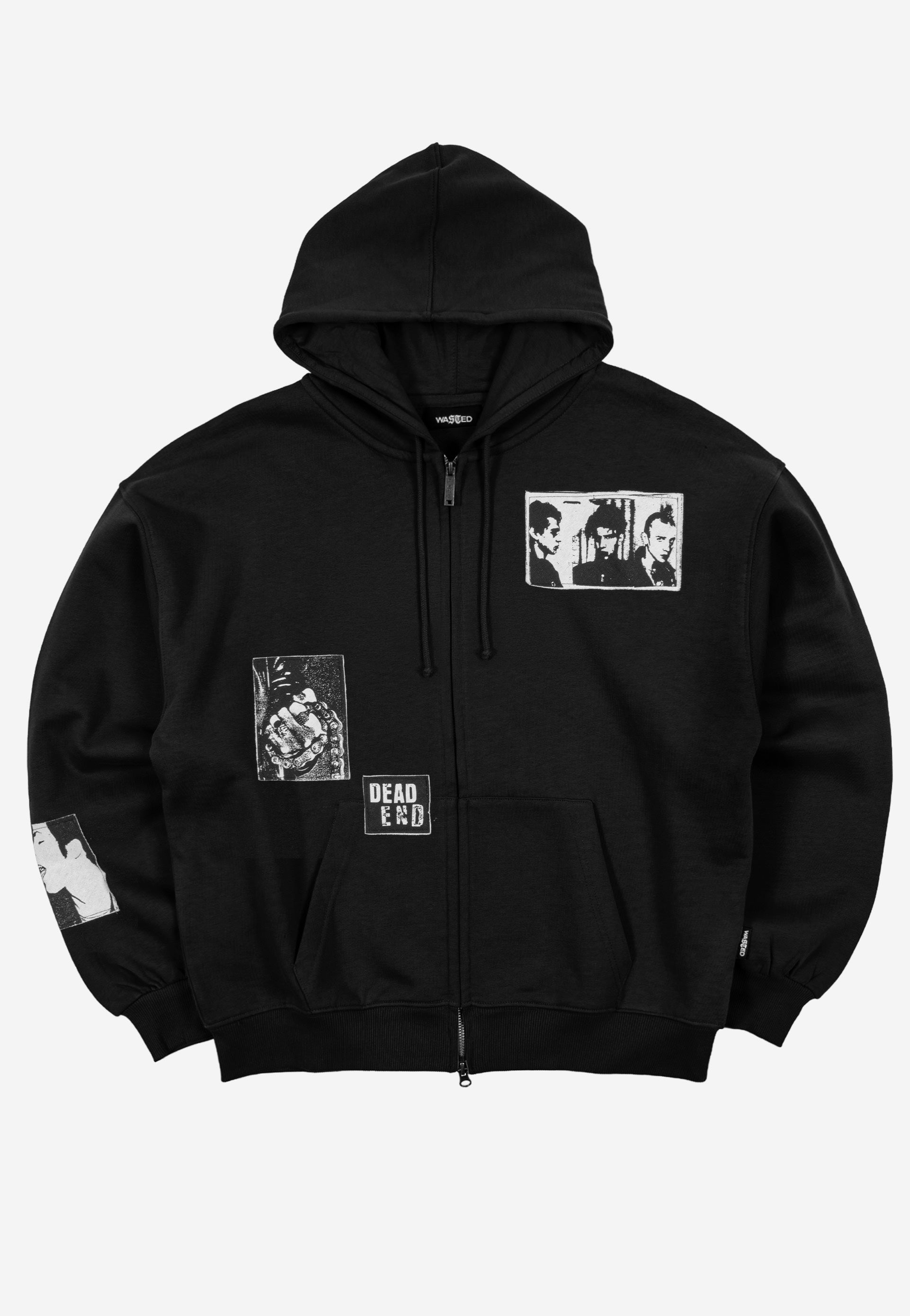 Wasted Paris - Taunt Boxy Black - Zipper | Men-Image
