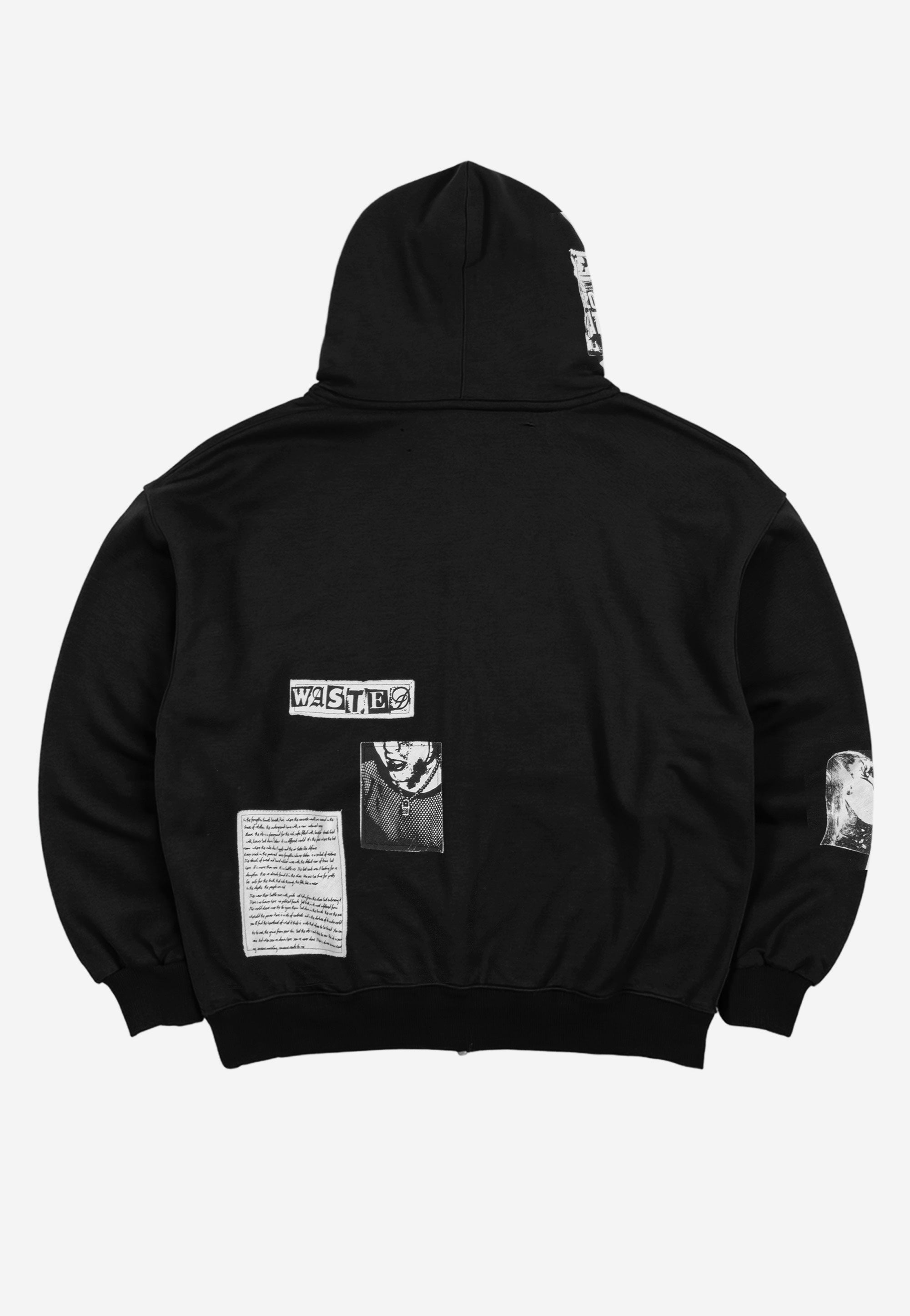 Wasted Paris - Taunt Boxy Black - Zipper | Men-Image