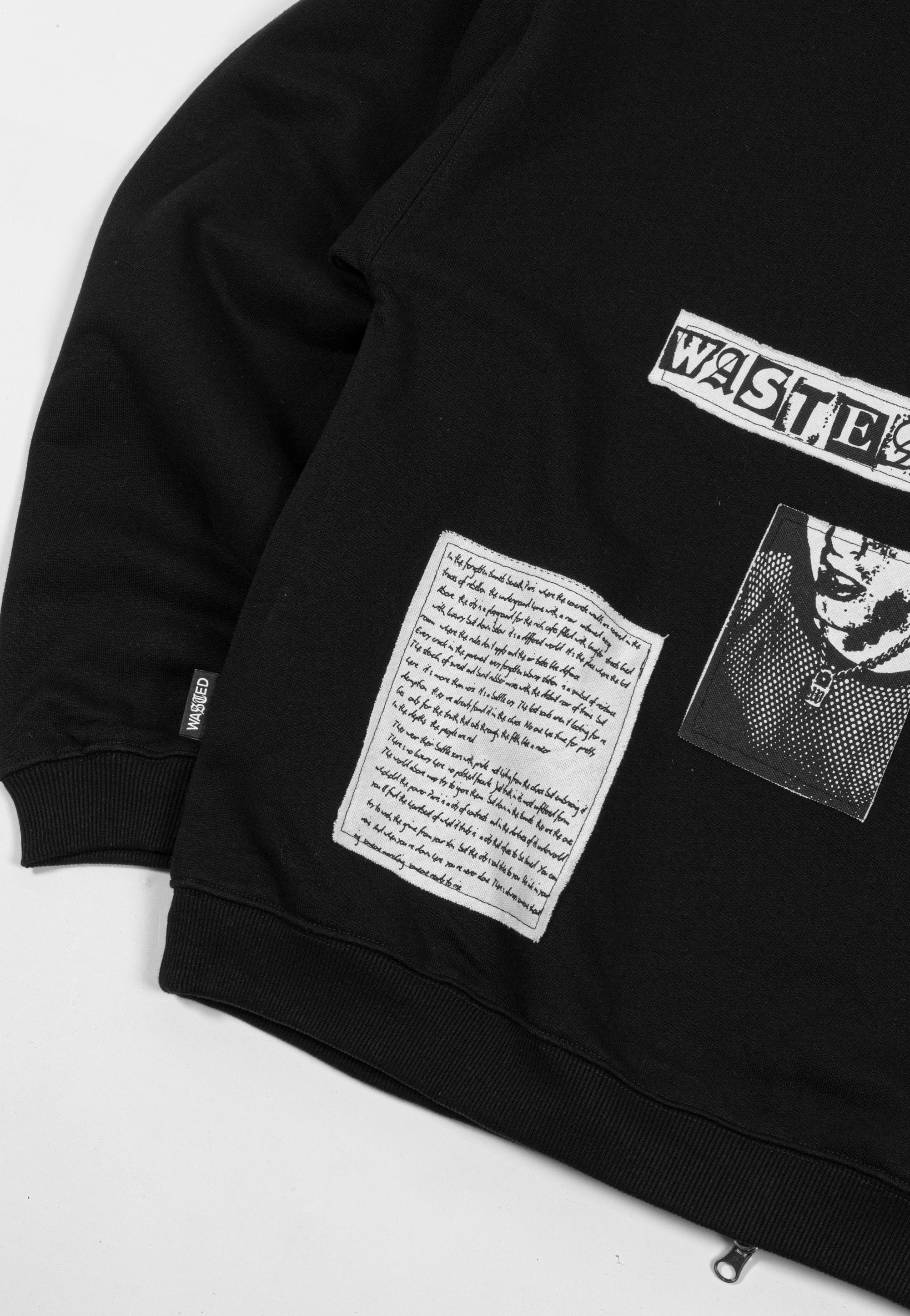 Wasted Paris - Taunt Boxy Black - Zipper | Men-Image