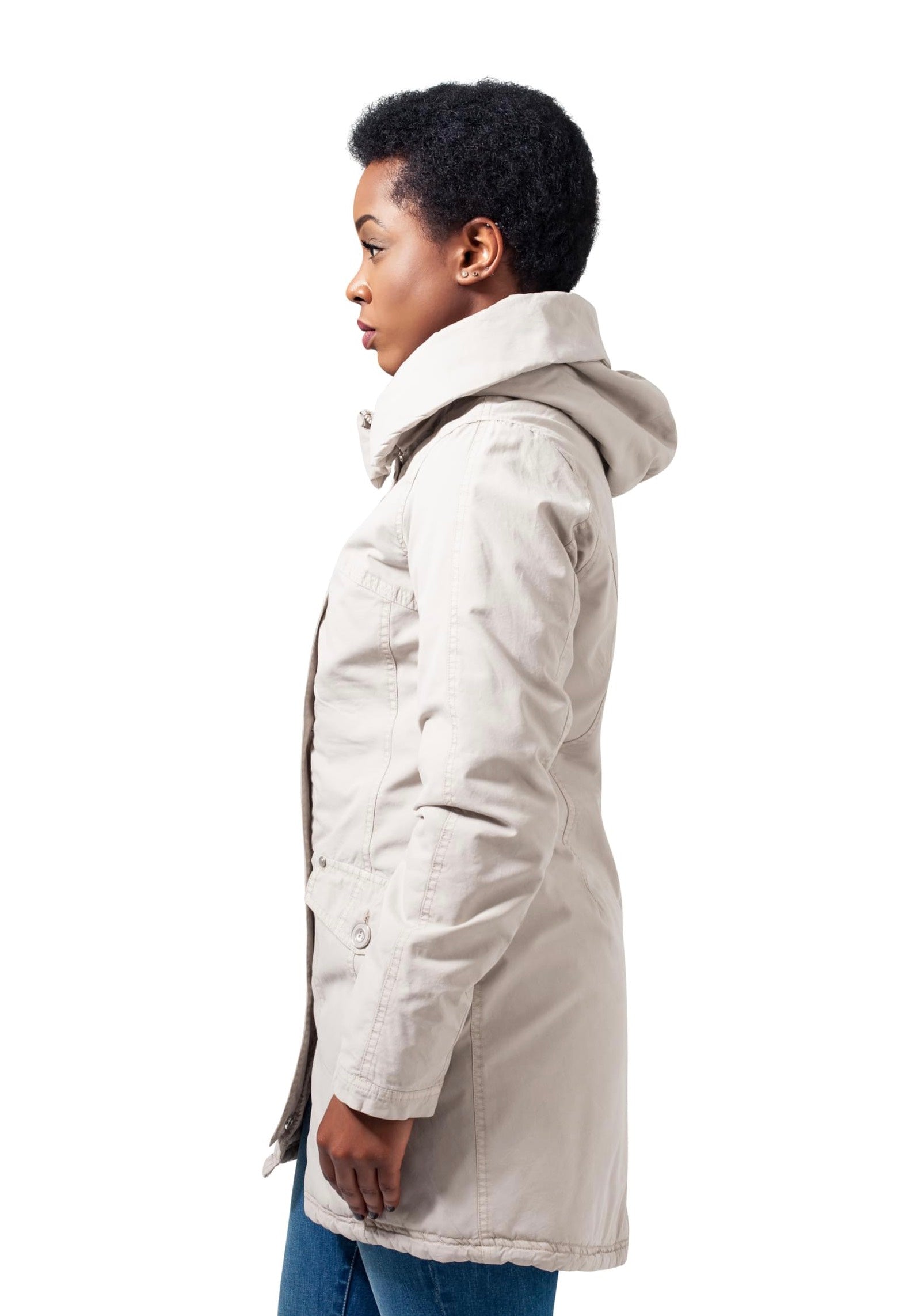 Urban Classics - Garment Washed Sand - Jacket | Women-Image