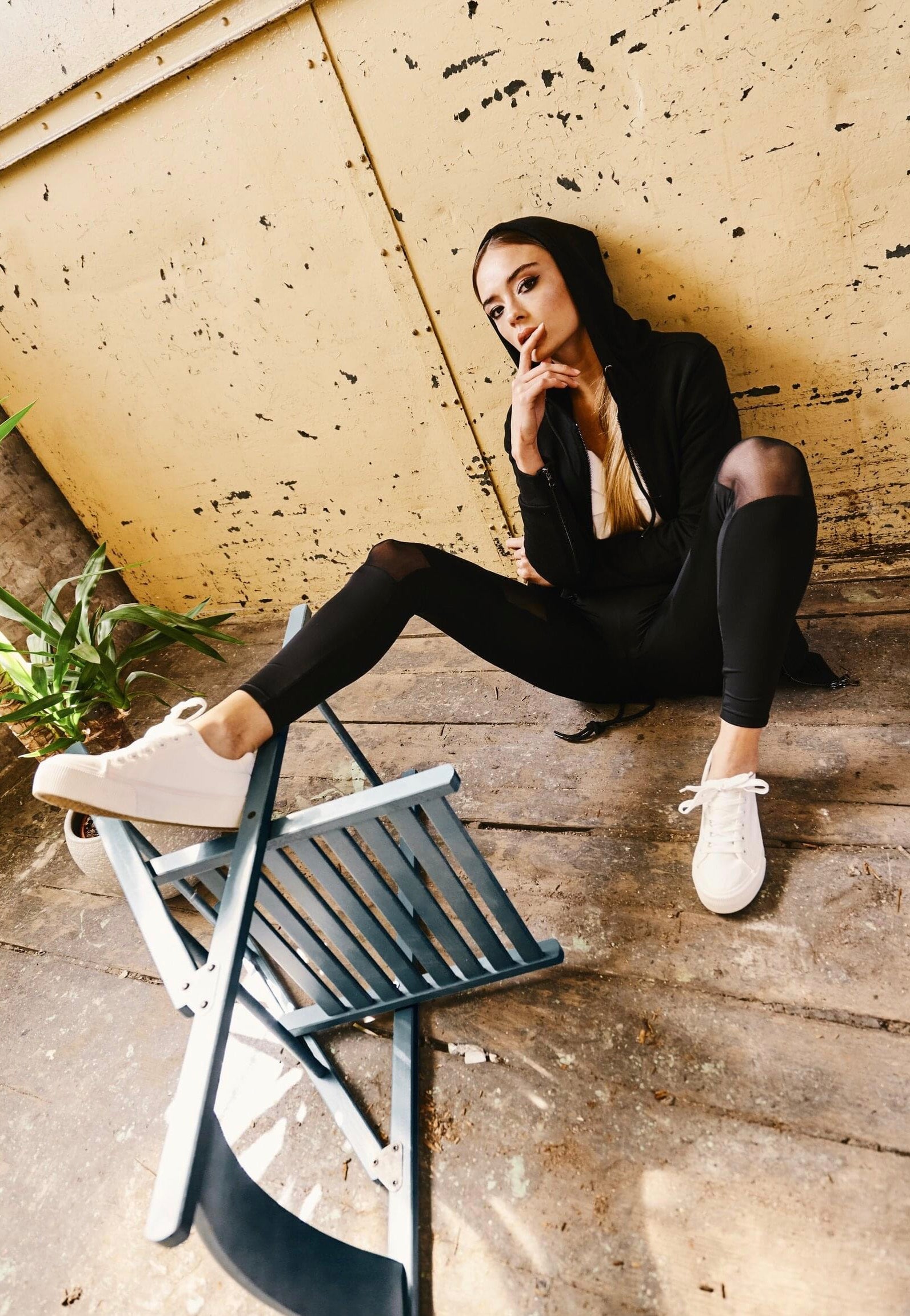 Urban Classics - Tech Mesh - Leggings | Women-Image