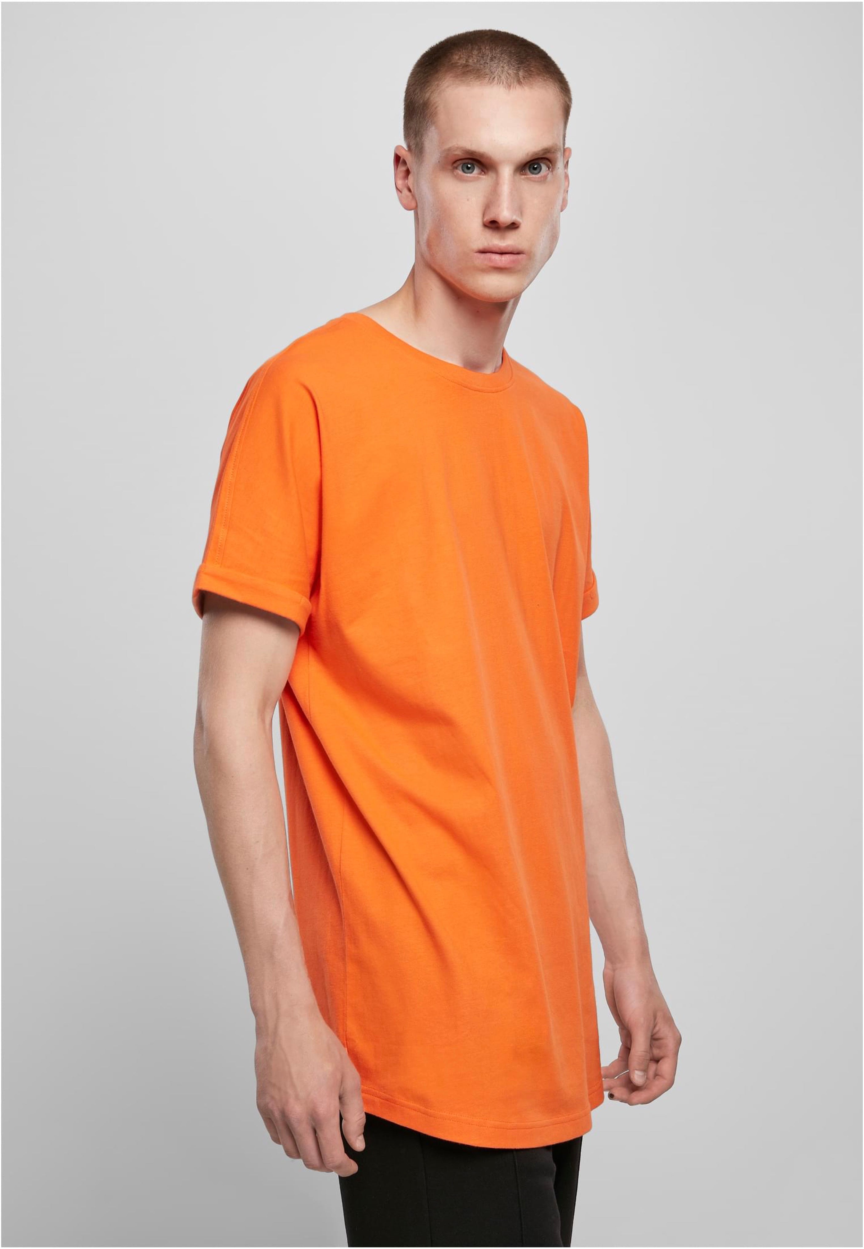 Urban Classics - Long Shaped Turnup Mandarin - T-Shirt | Men-Image