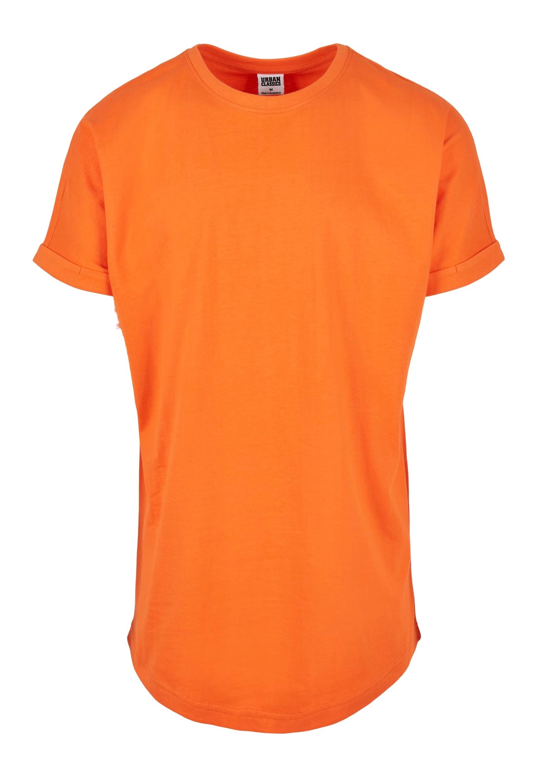 Urban Classics - Long Shaped Turnup Mandarin - T-Shirt | Men-Image