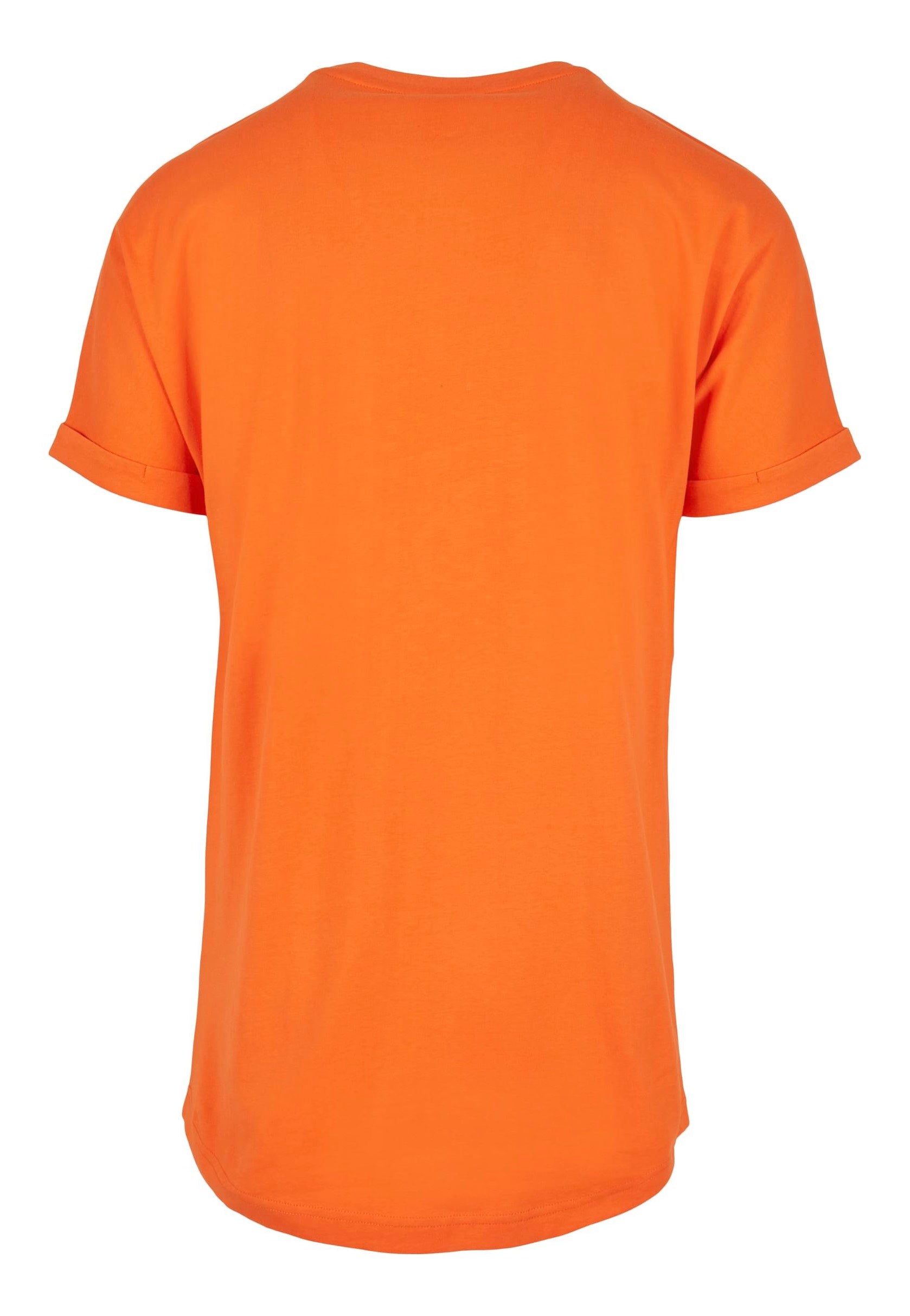 Urban Classics - Long Shaped Turnup Mandarin - T-Shirt | Men-Image