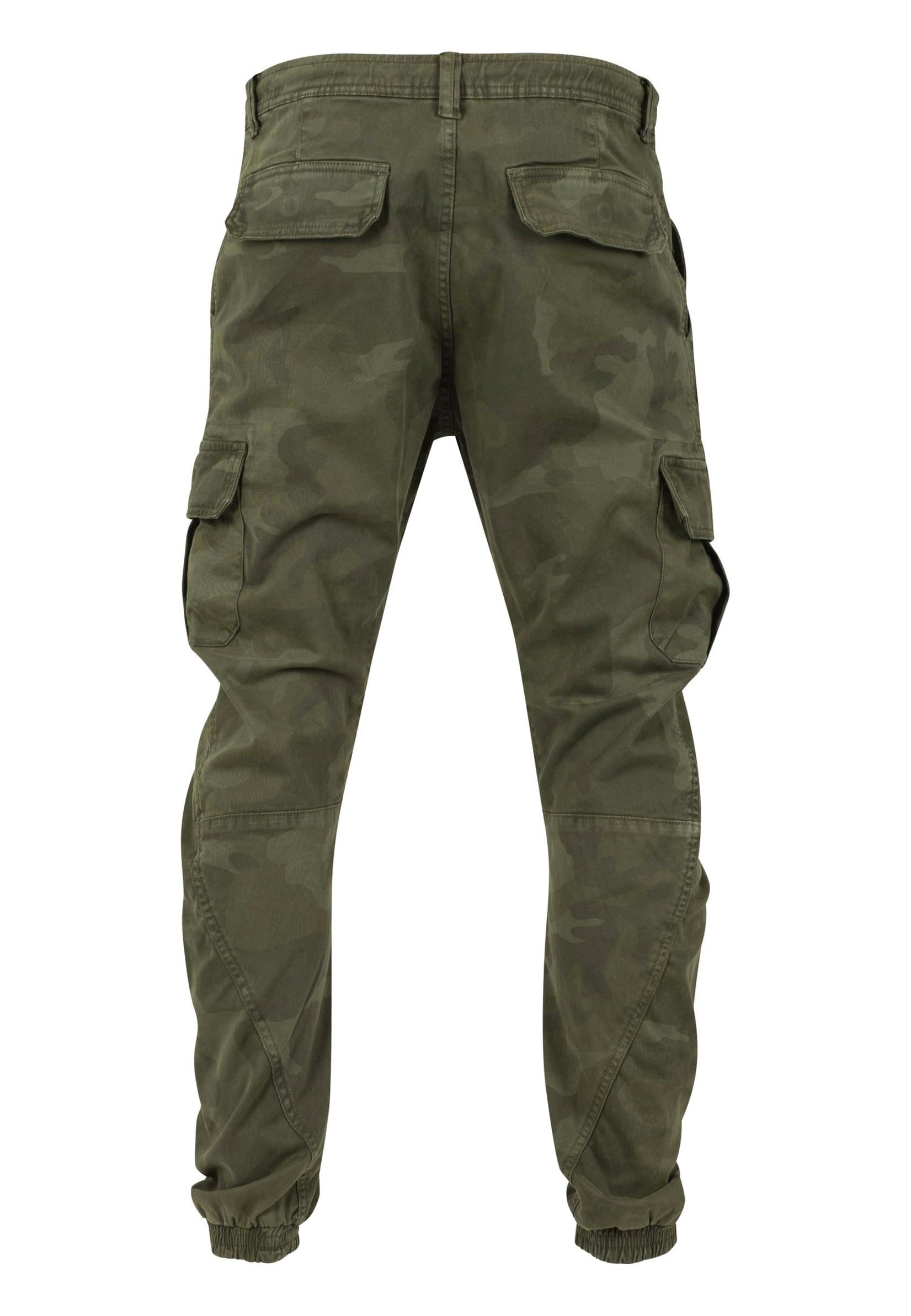 Urban Classics - Camo Cargo Olive Camouflage - Pants | Men-Image