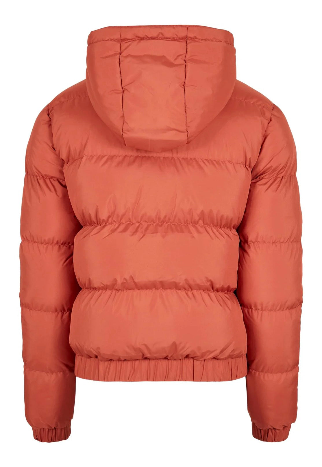 Urban Classics - Ladies Hooded Puffer Red Earth - Jacket | Women-Image