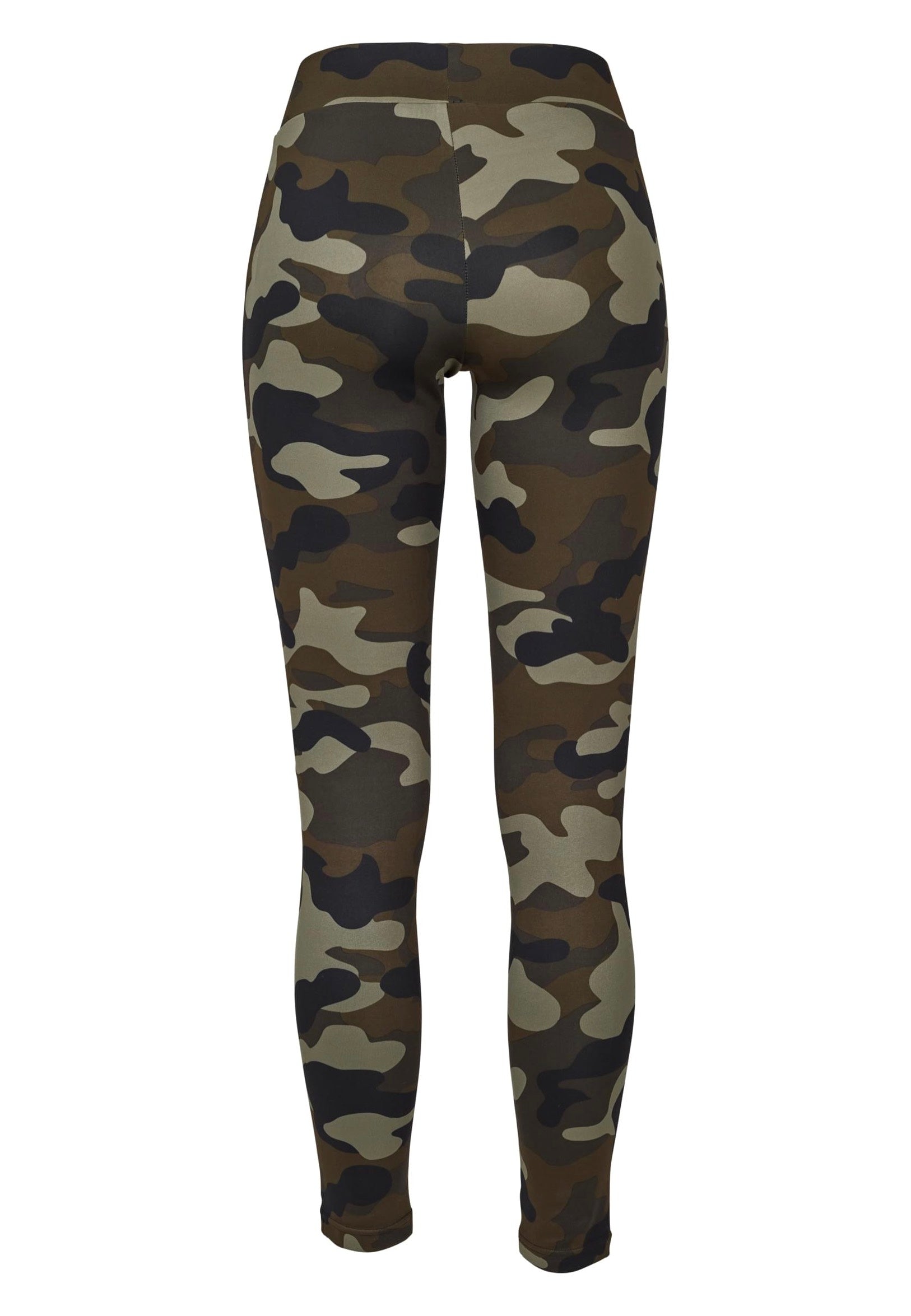 Urban Classics - Camo Tech Woodcamo/Black - Leggings | Women-Image