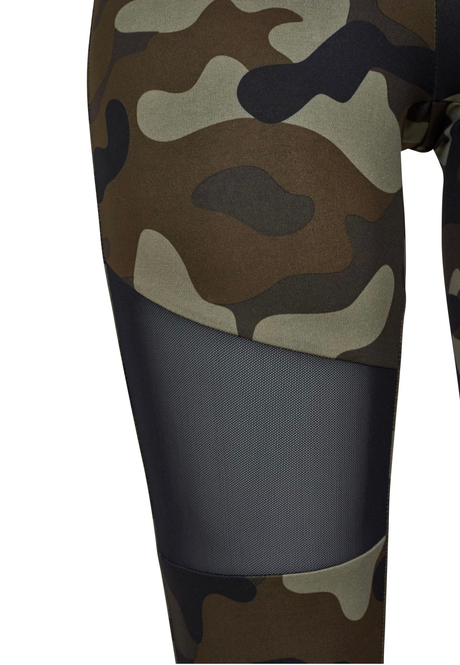 Urban Classics - Camo Tech Woodcamo/Black - Leggings | Women-Image