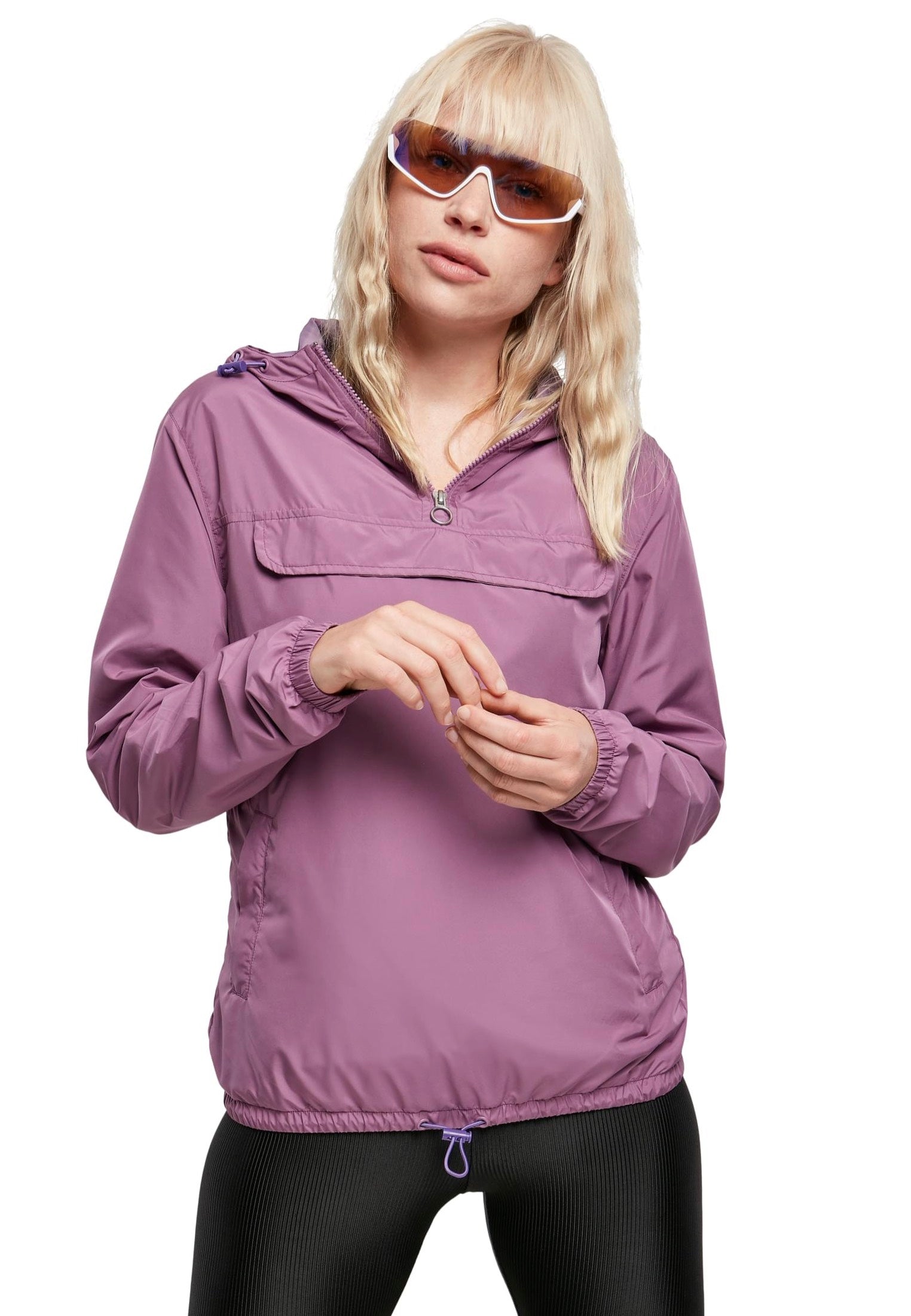 Urban Classics - Ladies Basic Pull Over Duskviolet - Jacket | Women-Image