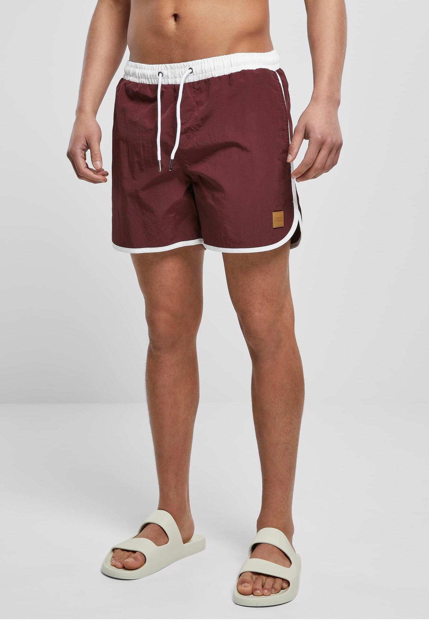 Urban Classics - Retro White/Cherry - Board Shorts | Men-Image