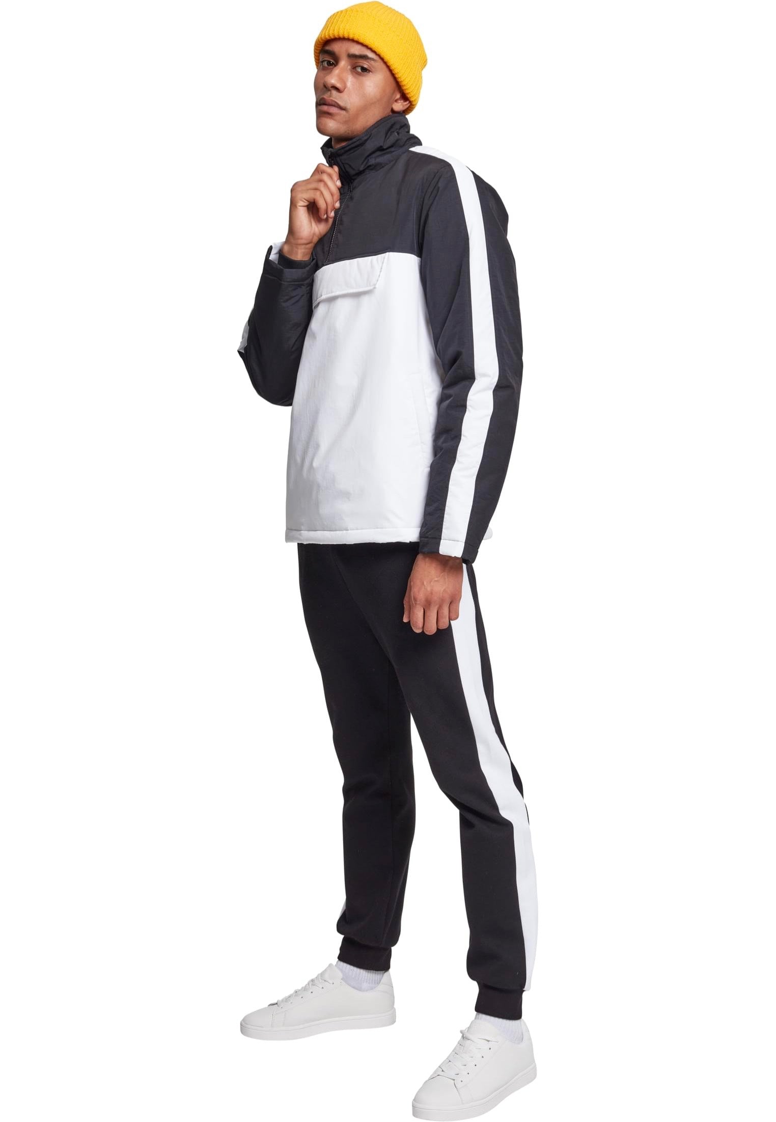 Urban Classics - 2-Tone Padded Pull Over White/Black - Jacket | Men-Image