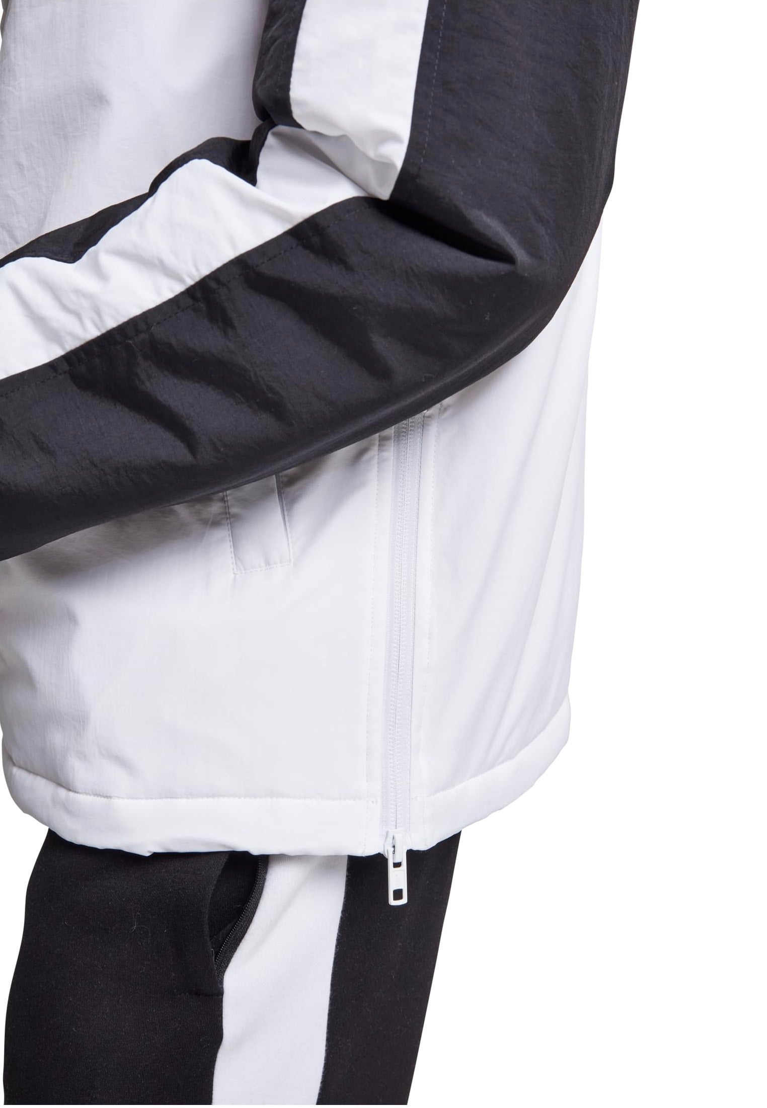 Urban Classics - 2-Tone Padded Pull Over White/Black - Jacket | Men-Image
