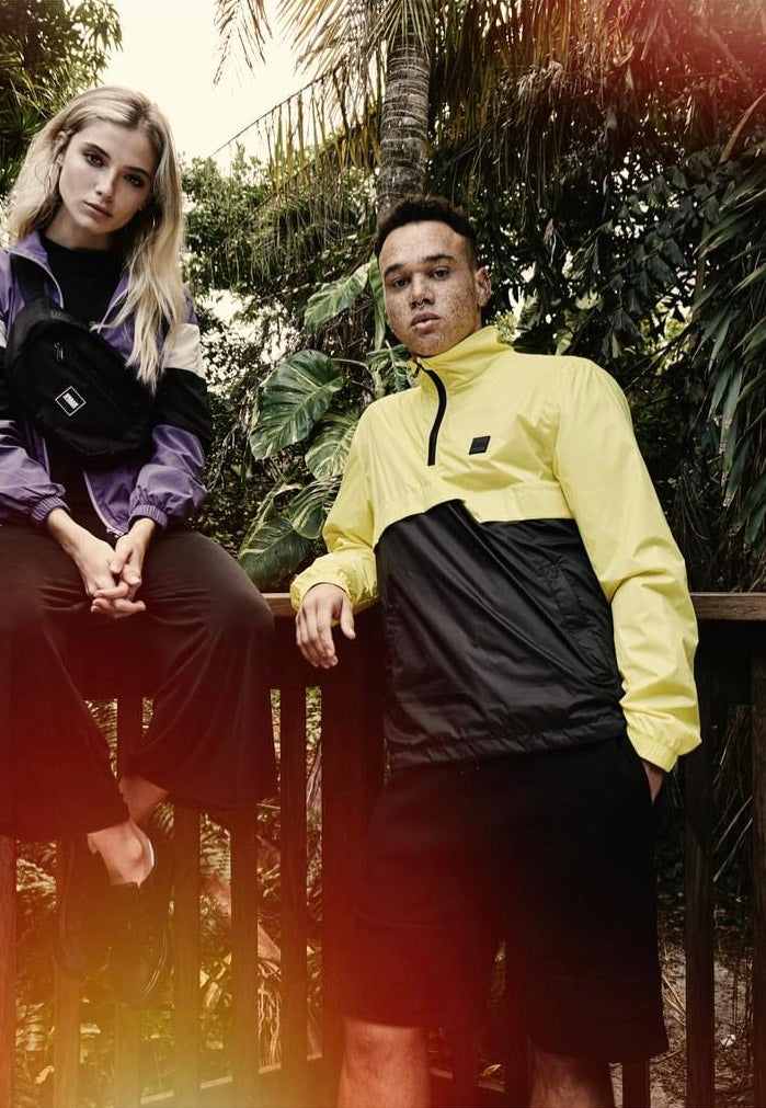 Urban Classics - Stand Up Collar Brightyellow/Black - Jacket | Men-Image