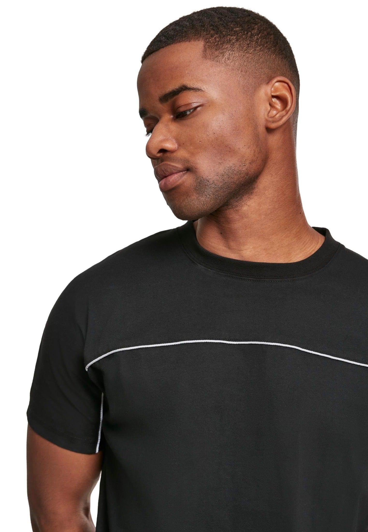 Urban Classics - Reflective Tee Black - T-Shirt | Men-Image