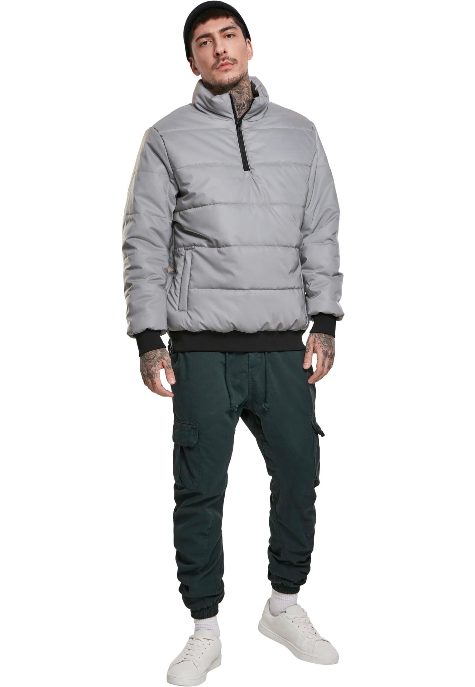 Urban Classics - Reflective Pullover Silver - Jacket | Men-Image