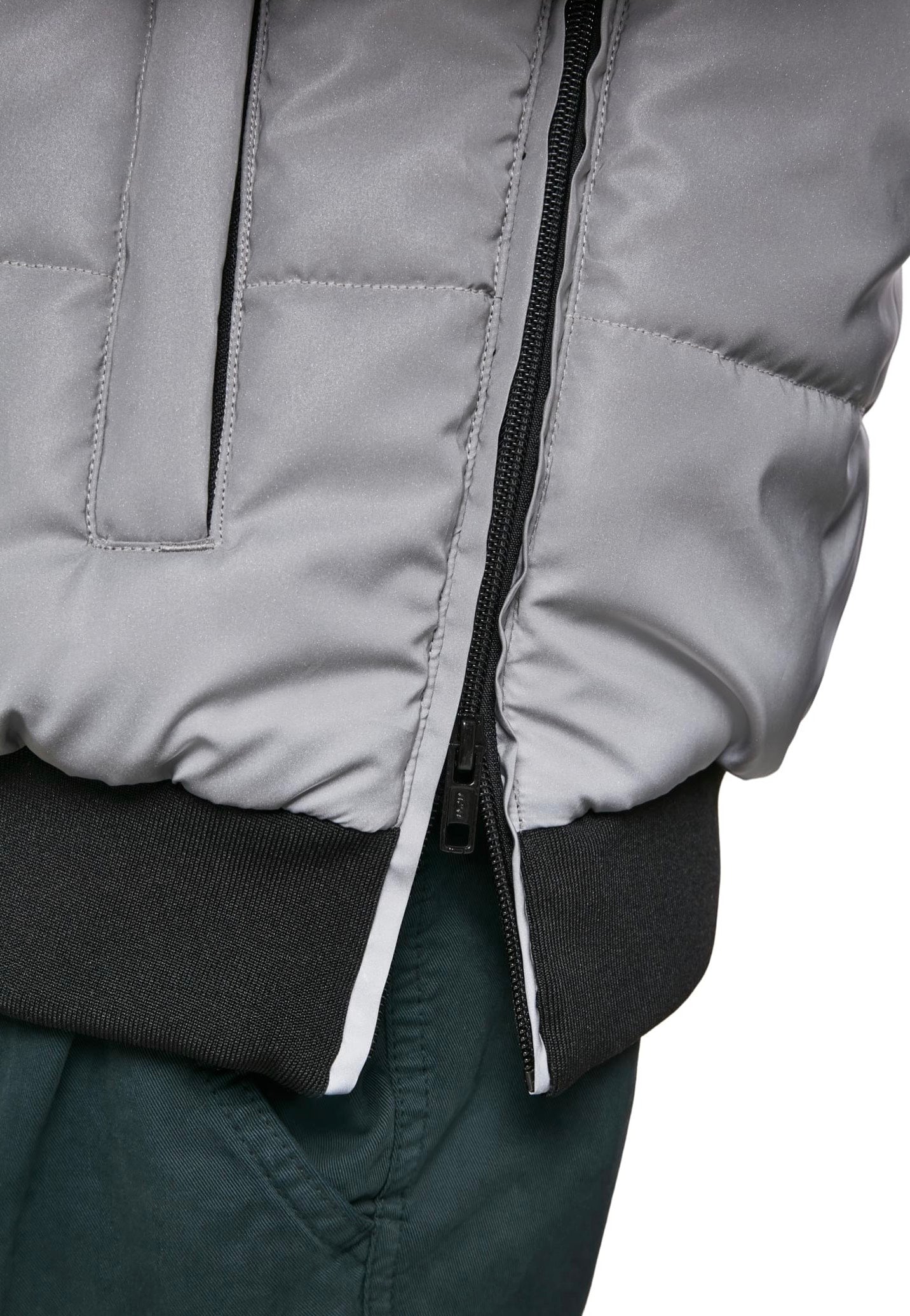 Urban Classics - Reflective Pullover Silver - Jacket | Men-Image