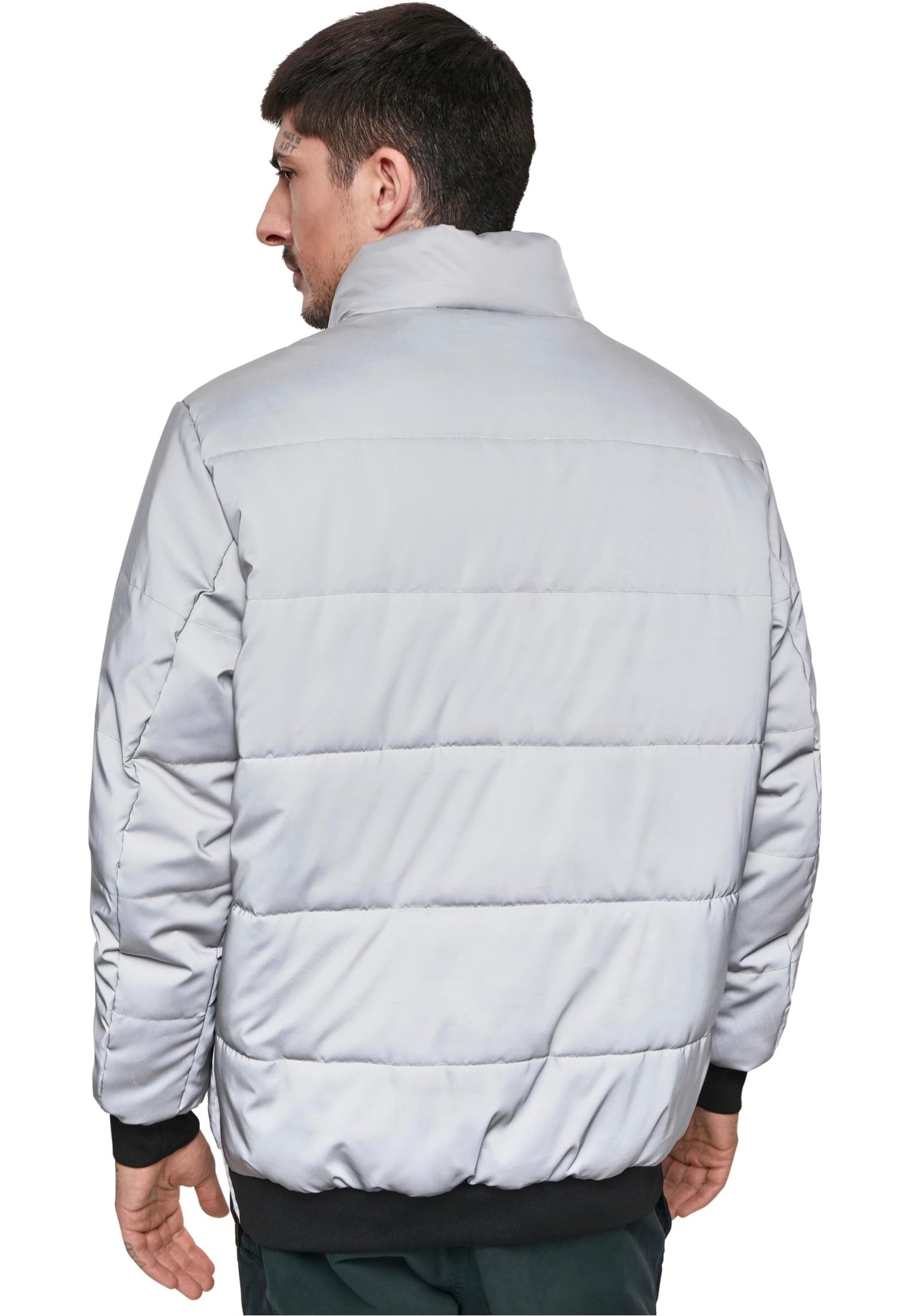 Urban Classics - Reflective Pullover Silver - Jacket | Men-Image