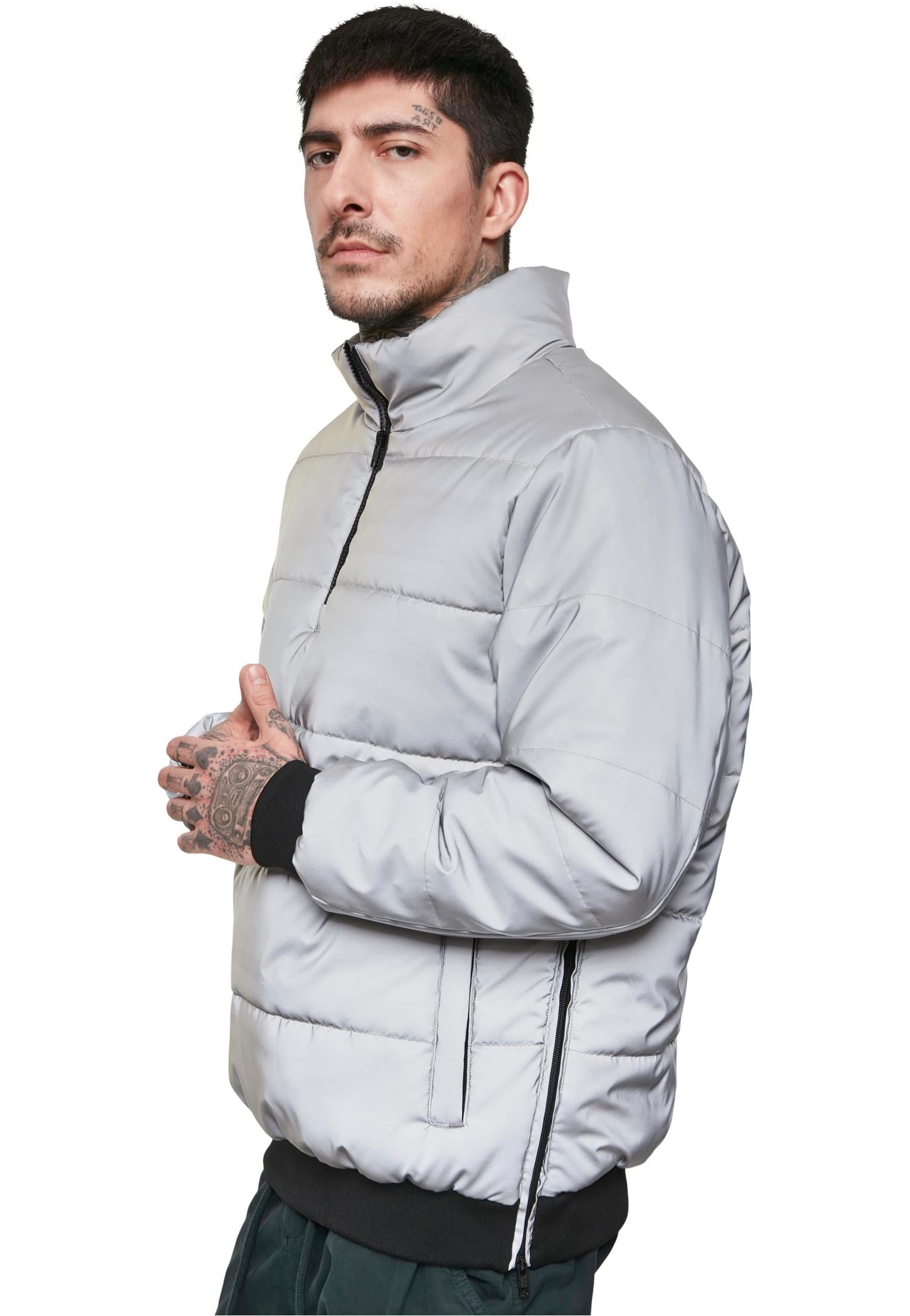 Urban Classics - Reflective Pullover Silver - Jacket | Men-Image