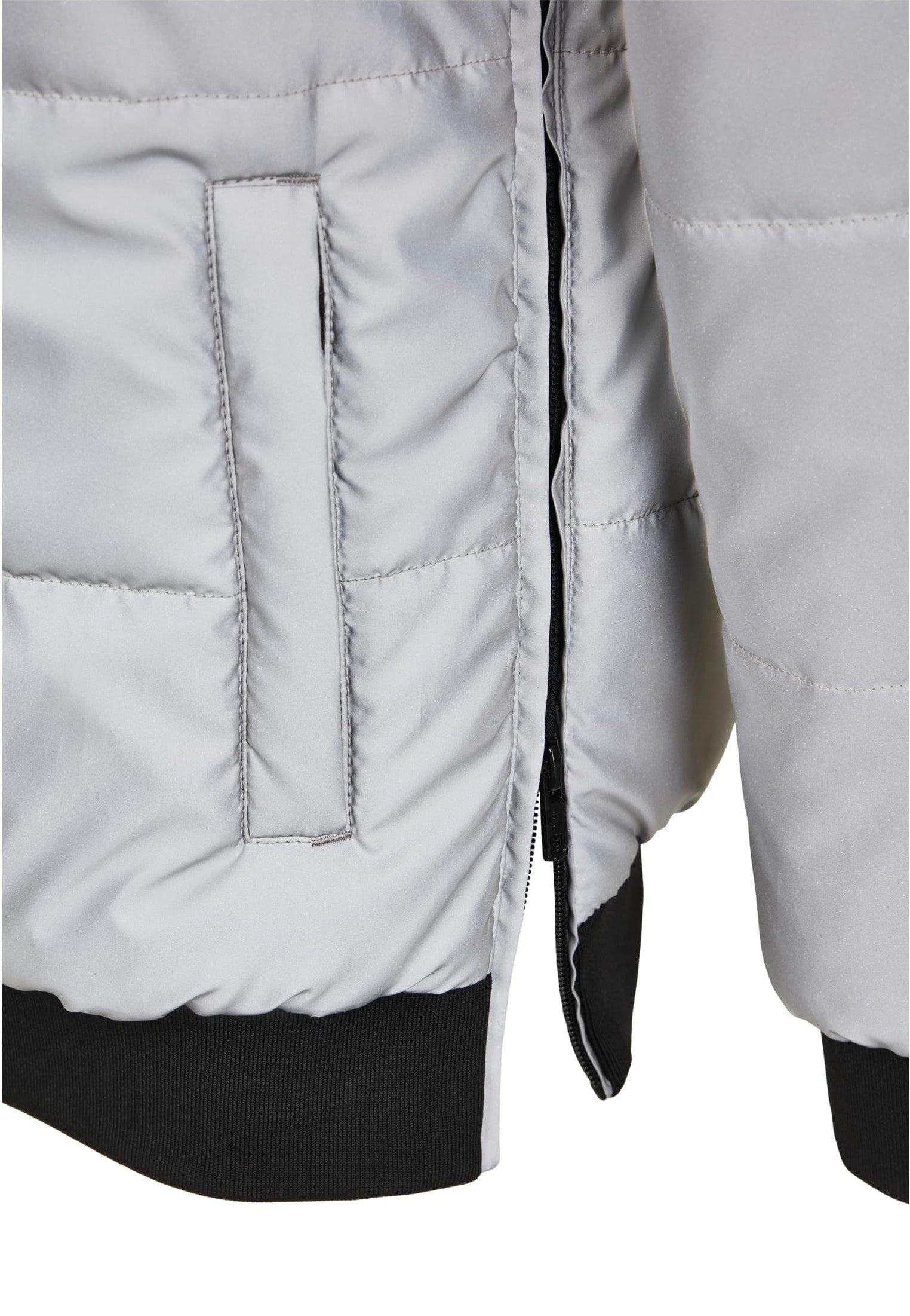 Urban Classics - Reflective Pullover Silver - Jacket | Men-Image