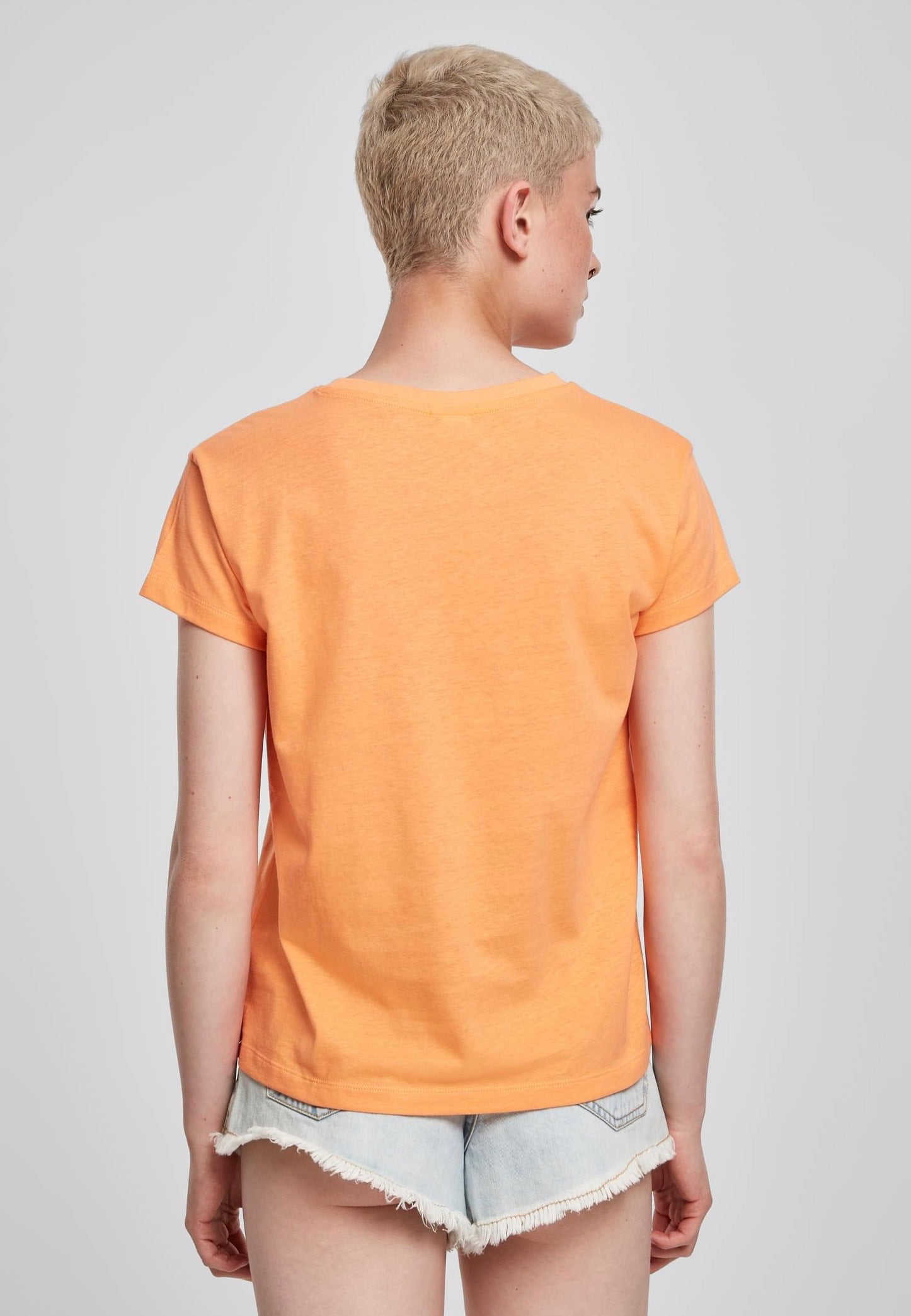 Urban Classics - Ladies Basic Box Papaya - T-Shirt | Women-Image