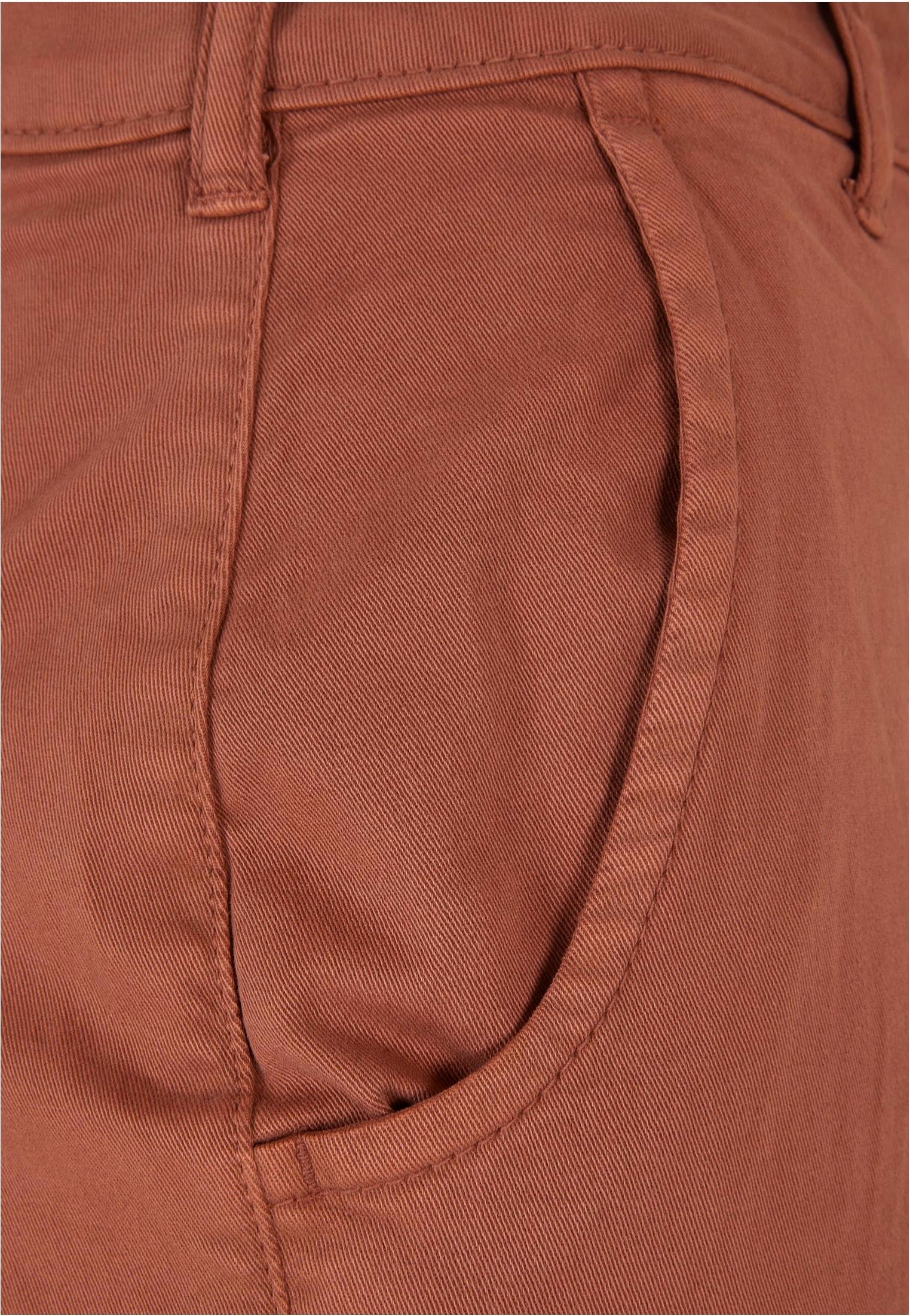 Urban Classics - Ladies High Waist Cargo Terracotta - Shorts | Women-Image