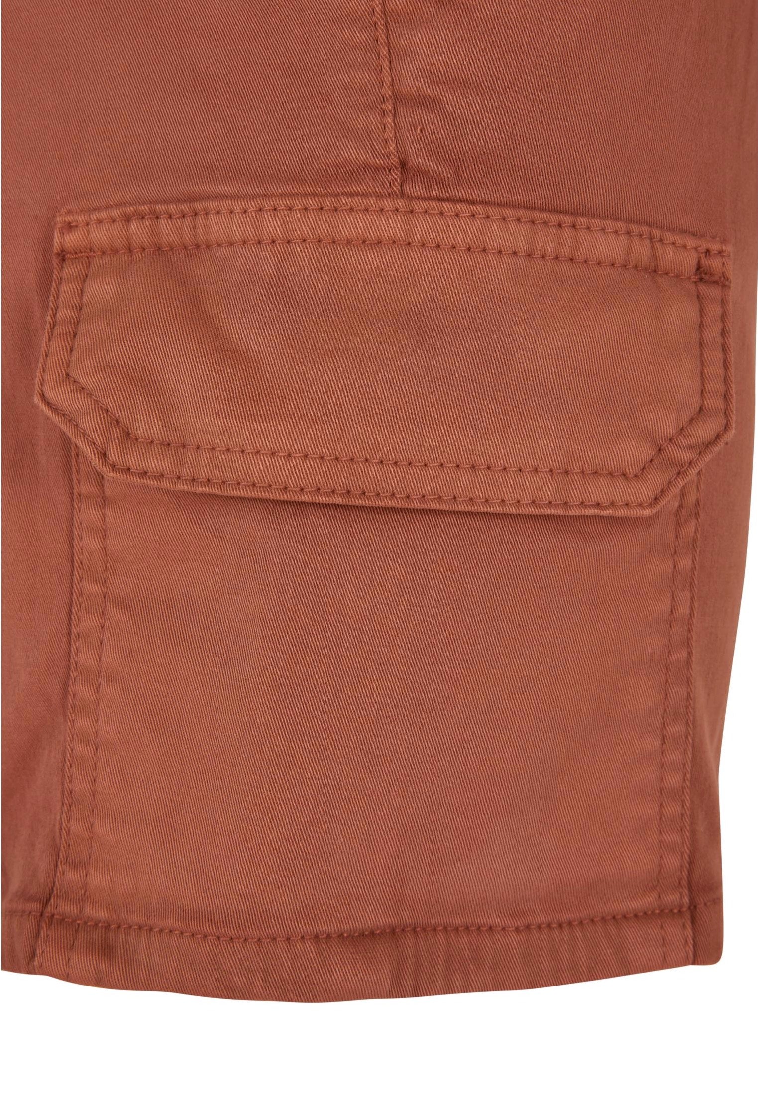 Urban Classics - Ladies High Waist Cargo Terracotta - Shorts | Women-Image