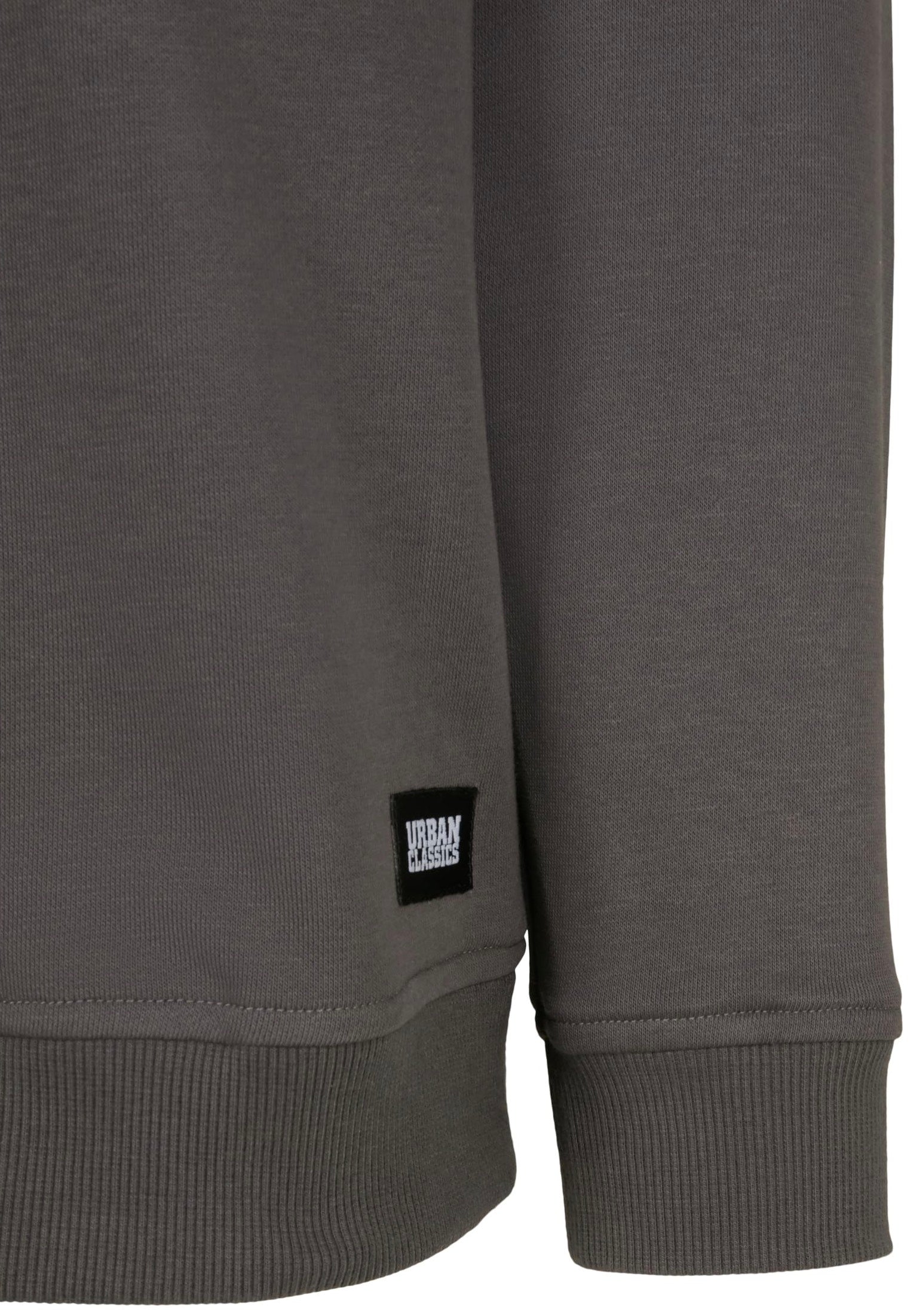 Urban Classics - Zip Away Oversized Terry Crew Darkshadow - Sweater | Men-Image