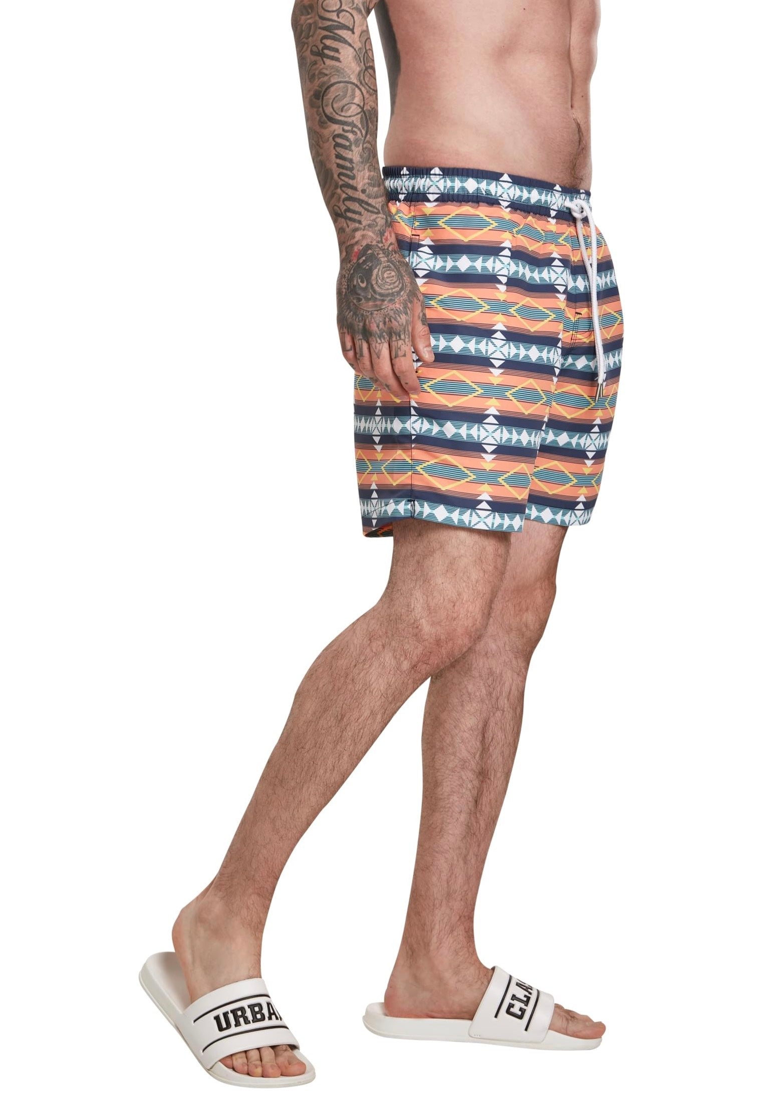 Urban Classics - Inka Swim White - Board Shorts | Men-Image