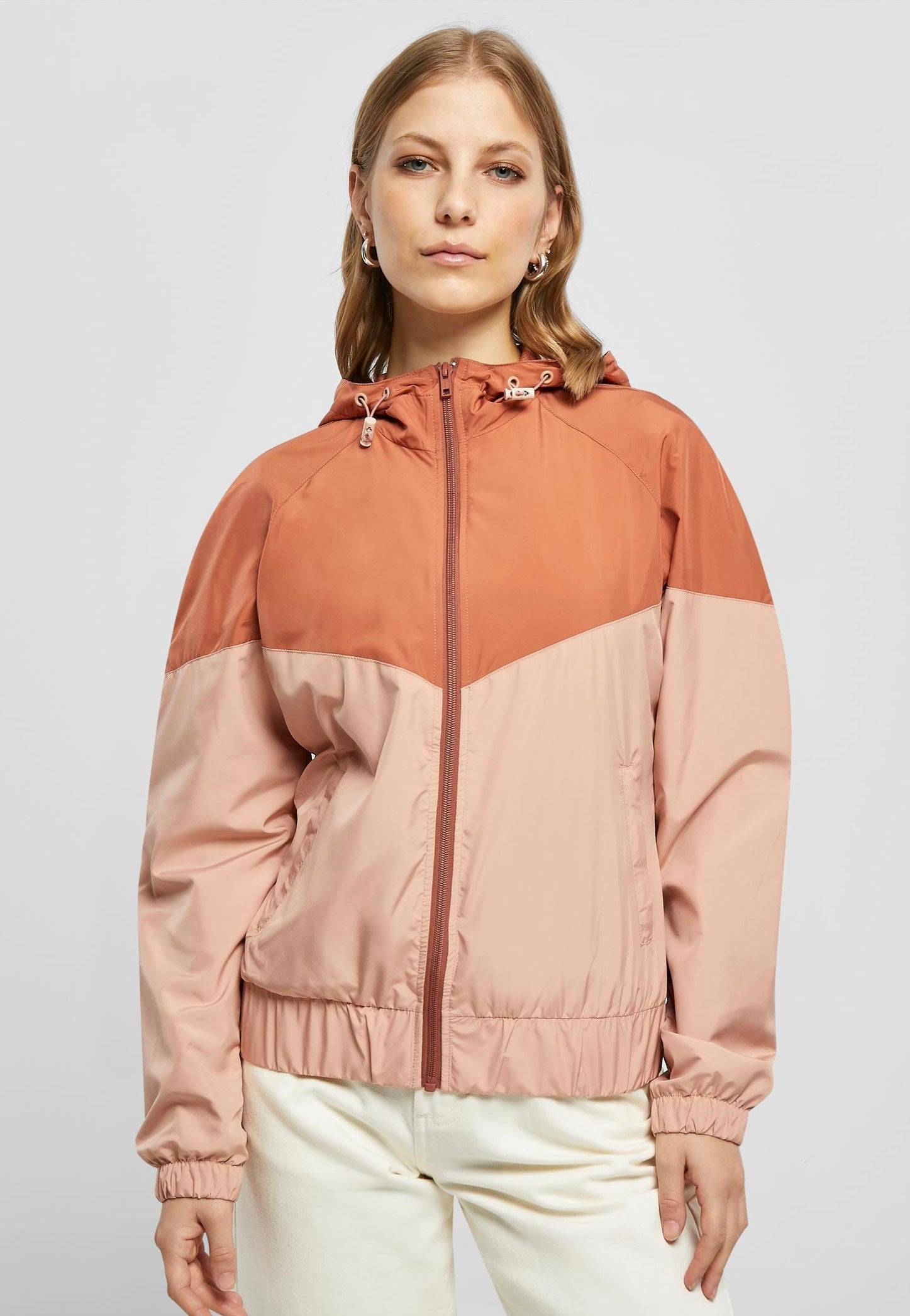 Urban Classics - Ladies Arrow Terracotta/Amber - Windbreaker | Women-Image