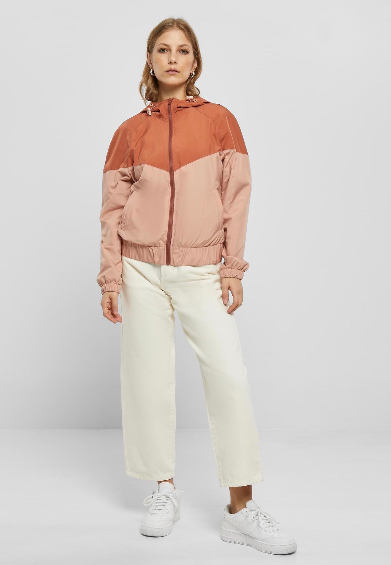 Urban Classics - Ladies Arrow Terracotta/Amber - Windbreaker | Women-Image