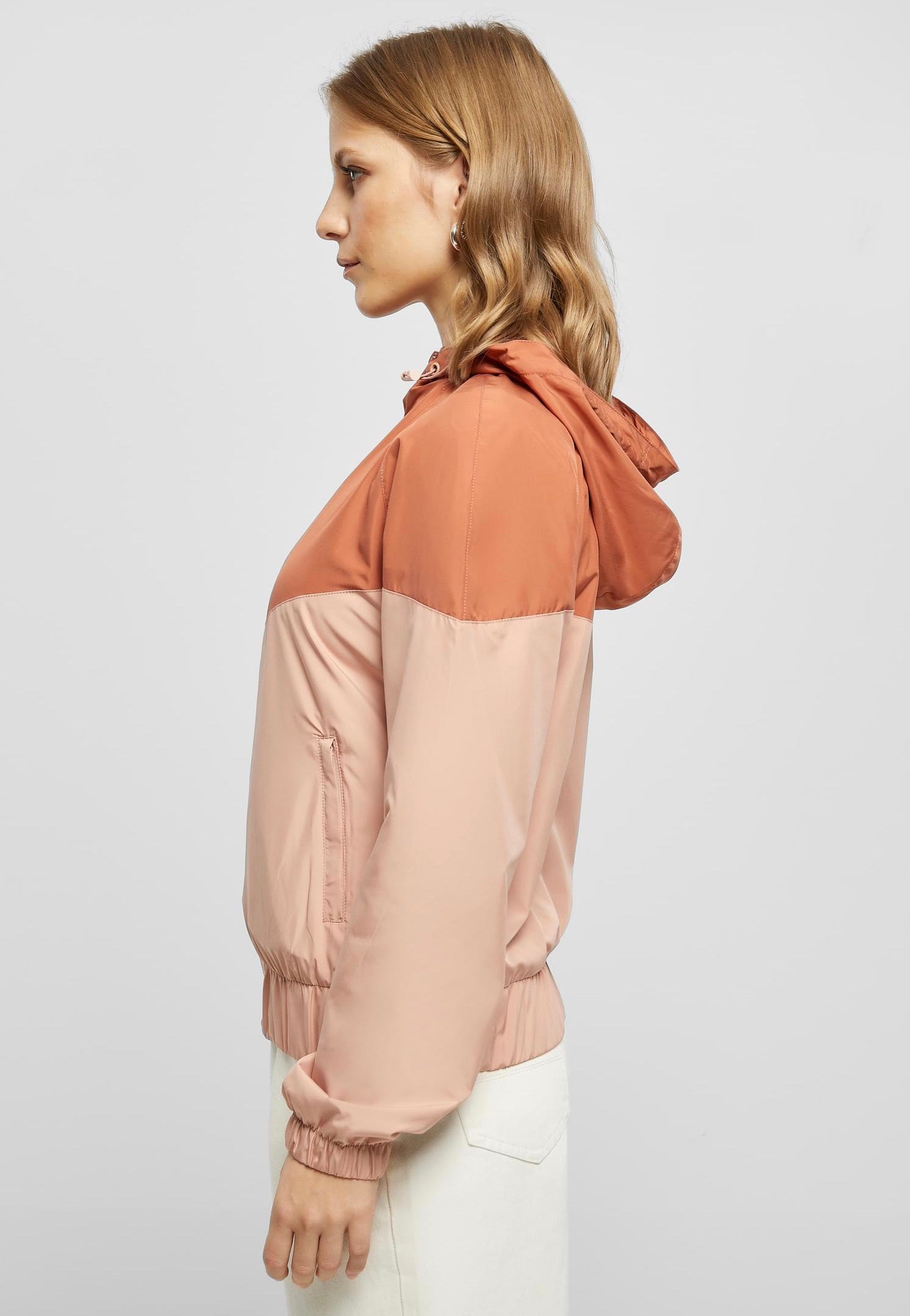 Urban Classics - Ladies Arrow Terracotta/Amber - Windbreaker | Women-Image