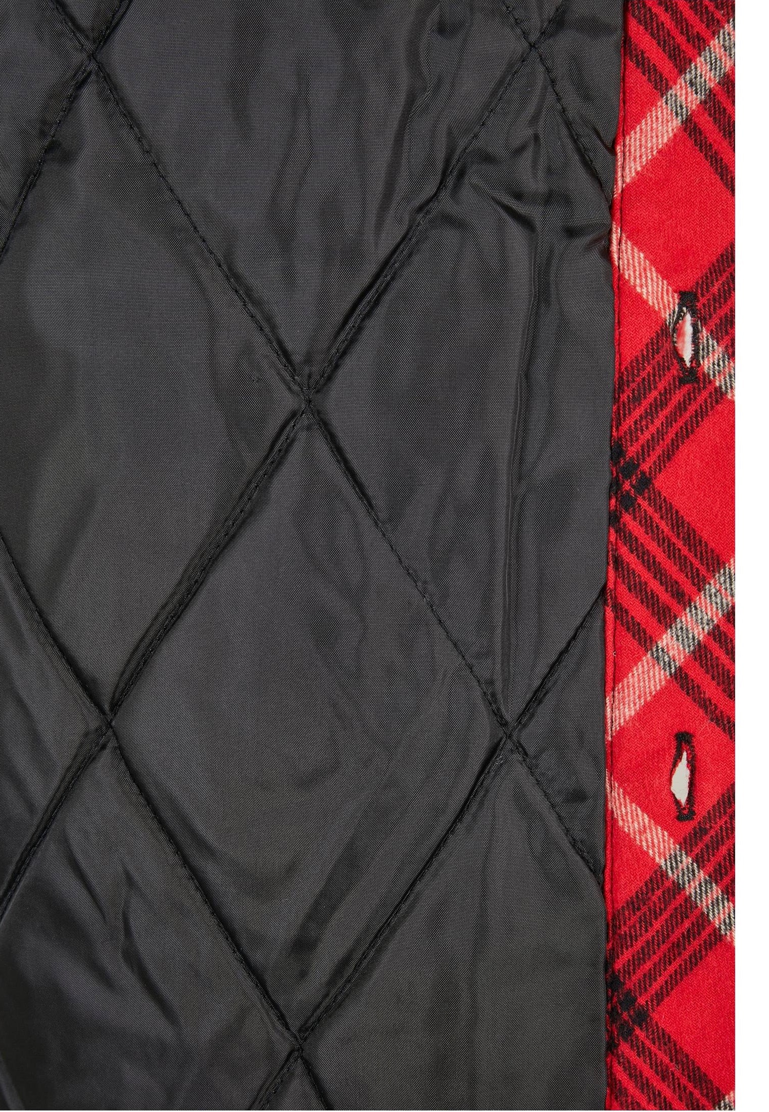 Urban Classics - Plaid Quilted Red/Black - Jacket | Men-Image